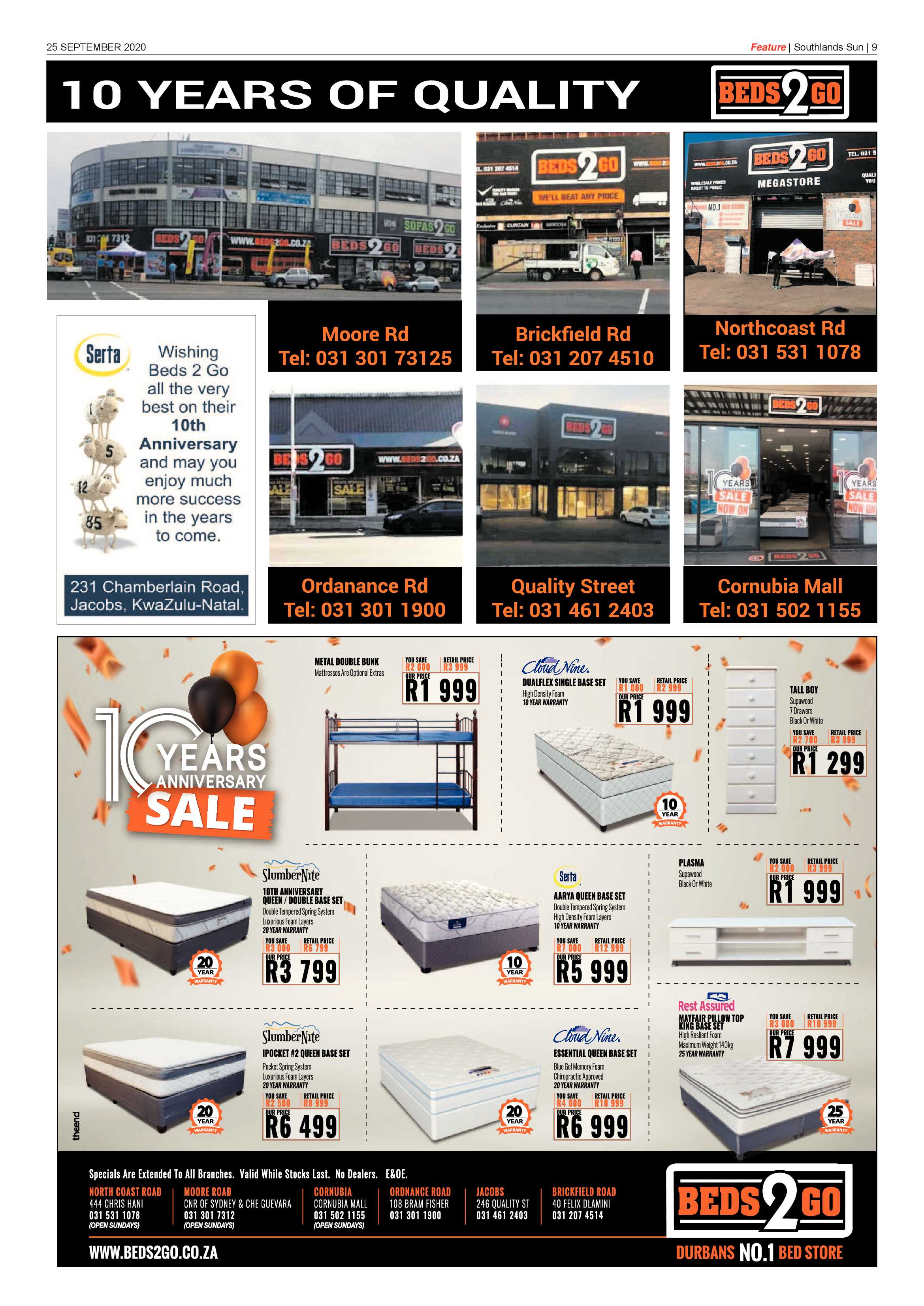 Southlands Sun 25 September 2020 page 9