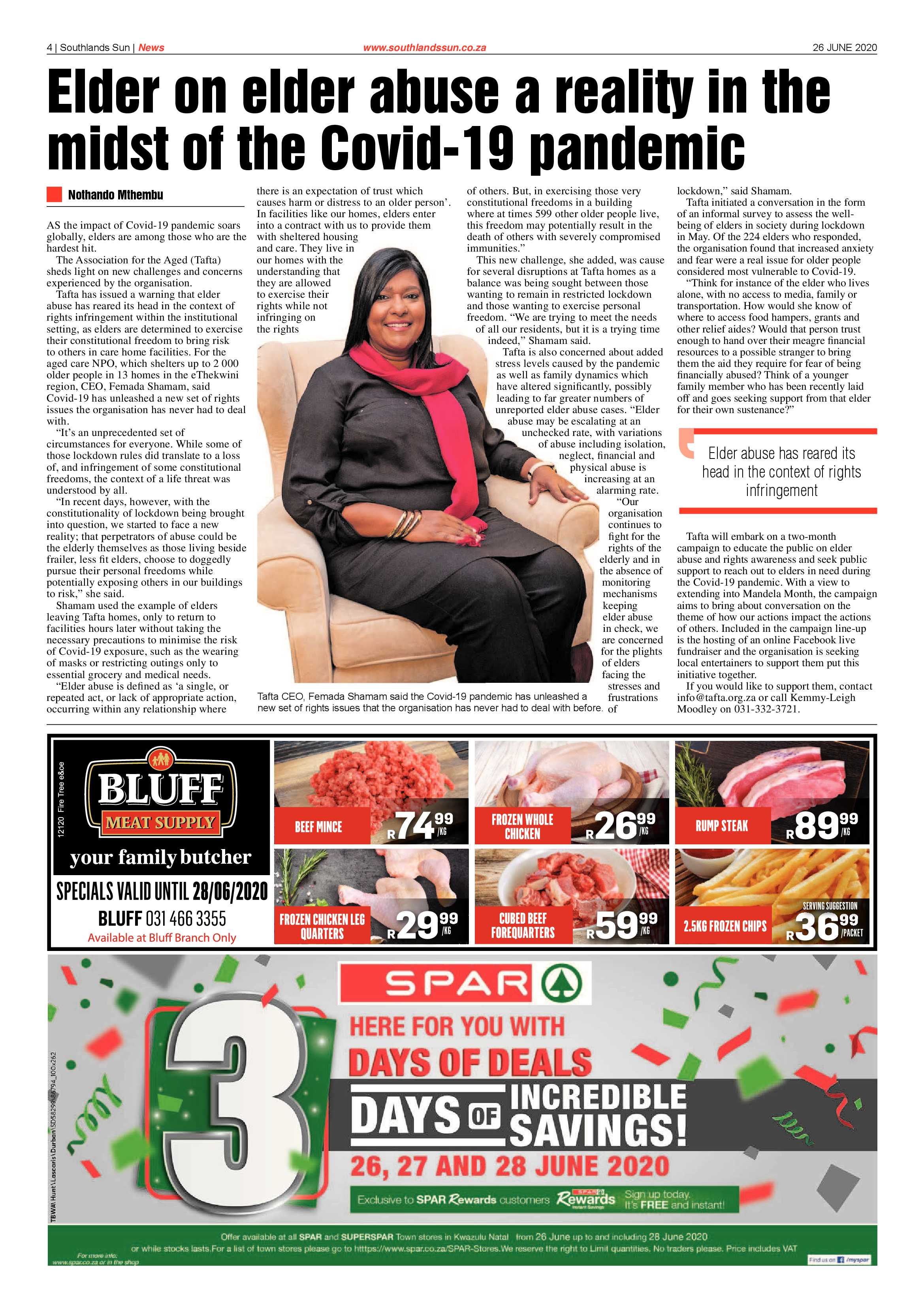Southlands Sun 26 June 2020 page 4