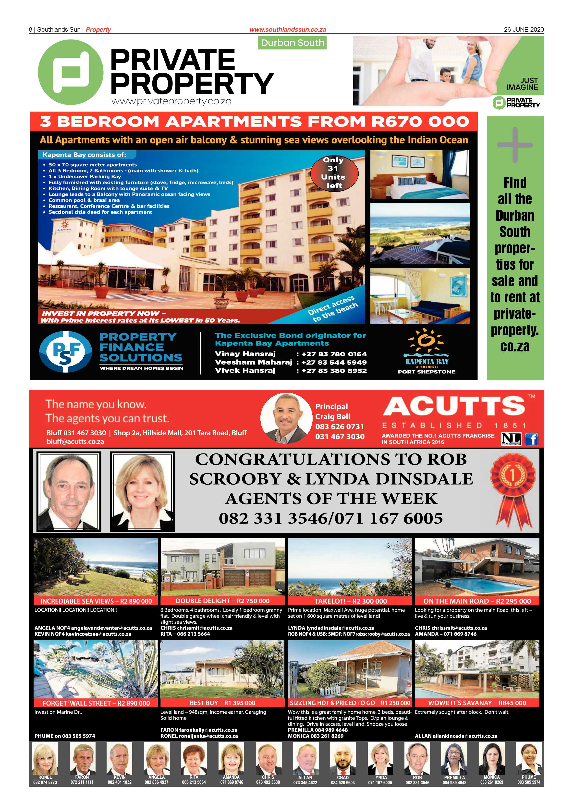 Southlands Sun 26 June 2020 page 8