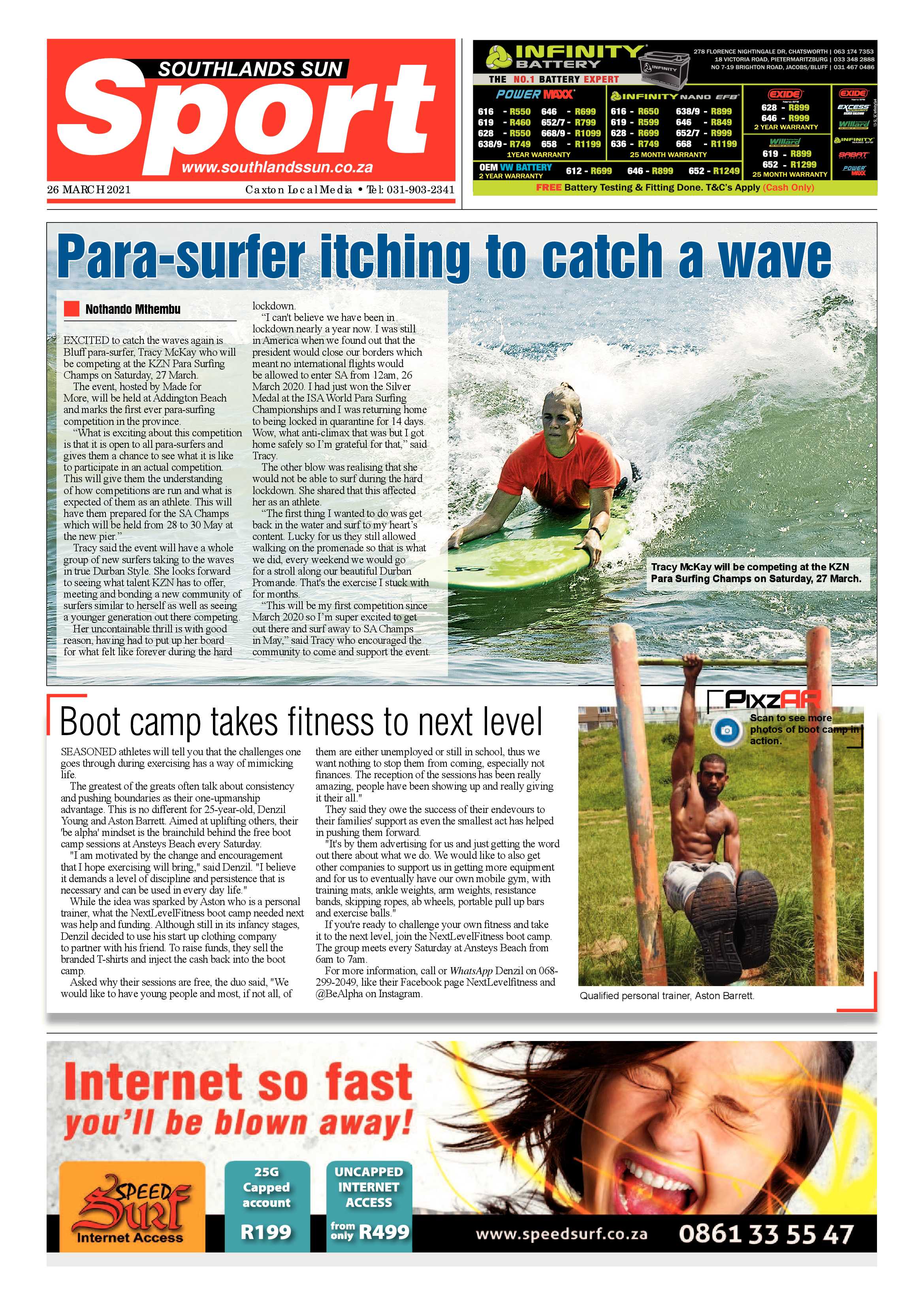 Southlands Sun 26 March 2021 page 16