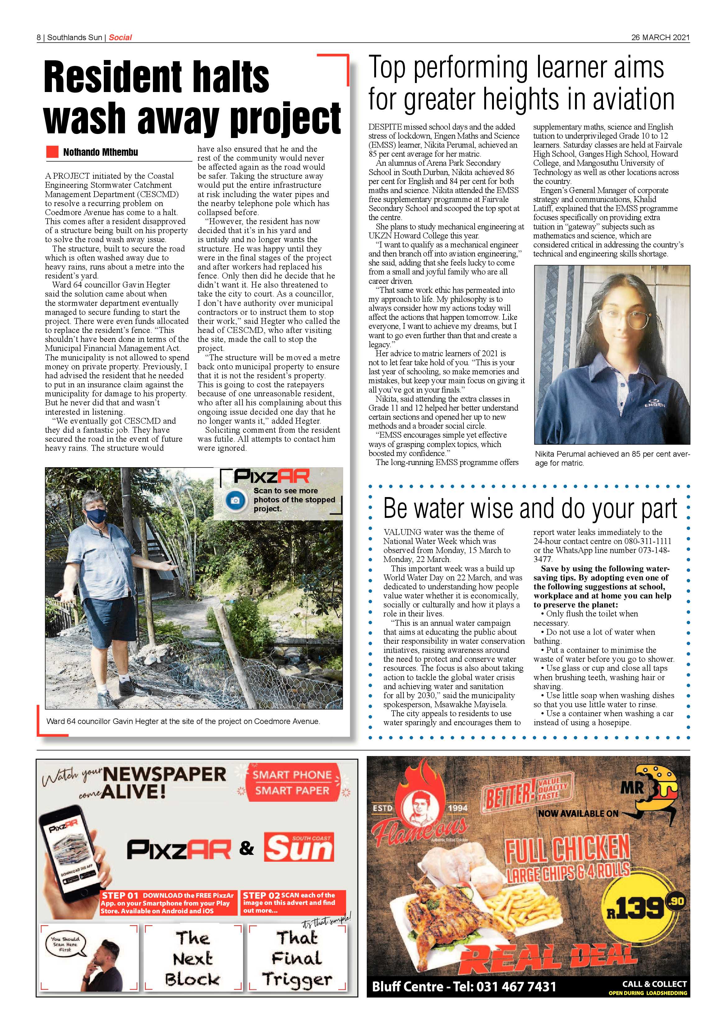 Southlands Sun 26 March 2021 page 8