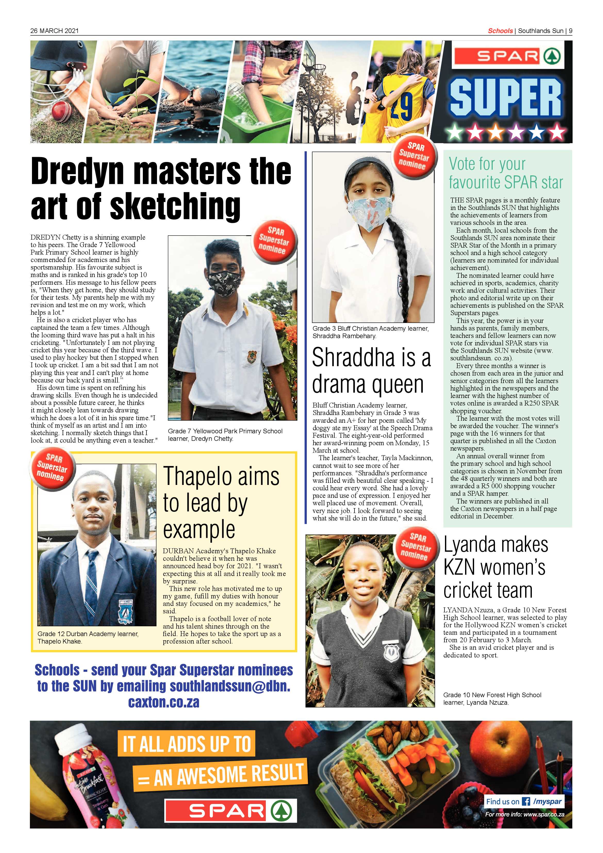 Southlands Sun 26 March 2021 page 9