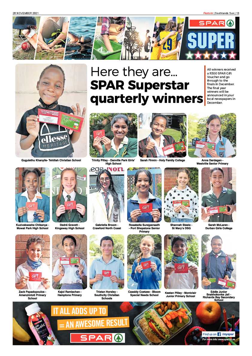 Southlands Sun 26 November 2021 page 13