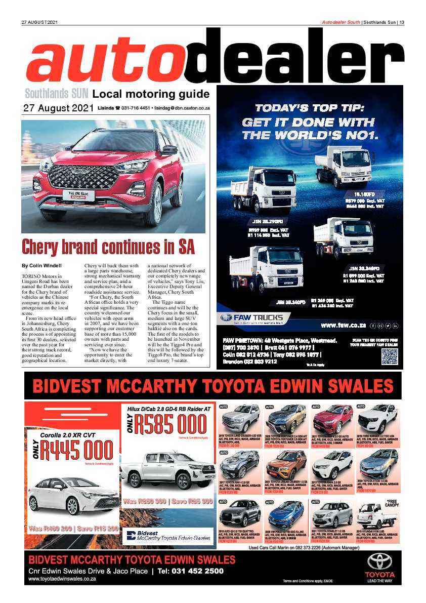 Southlands Sun 27 August  2021 page 12