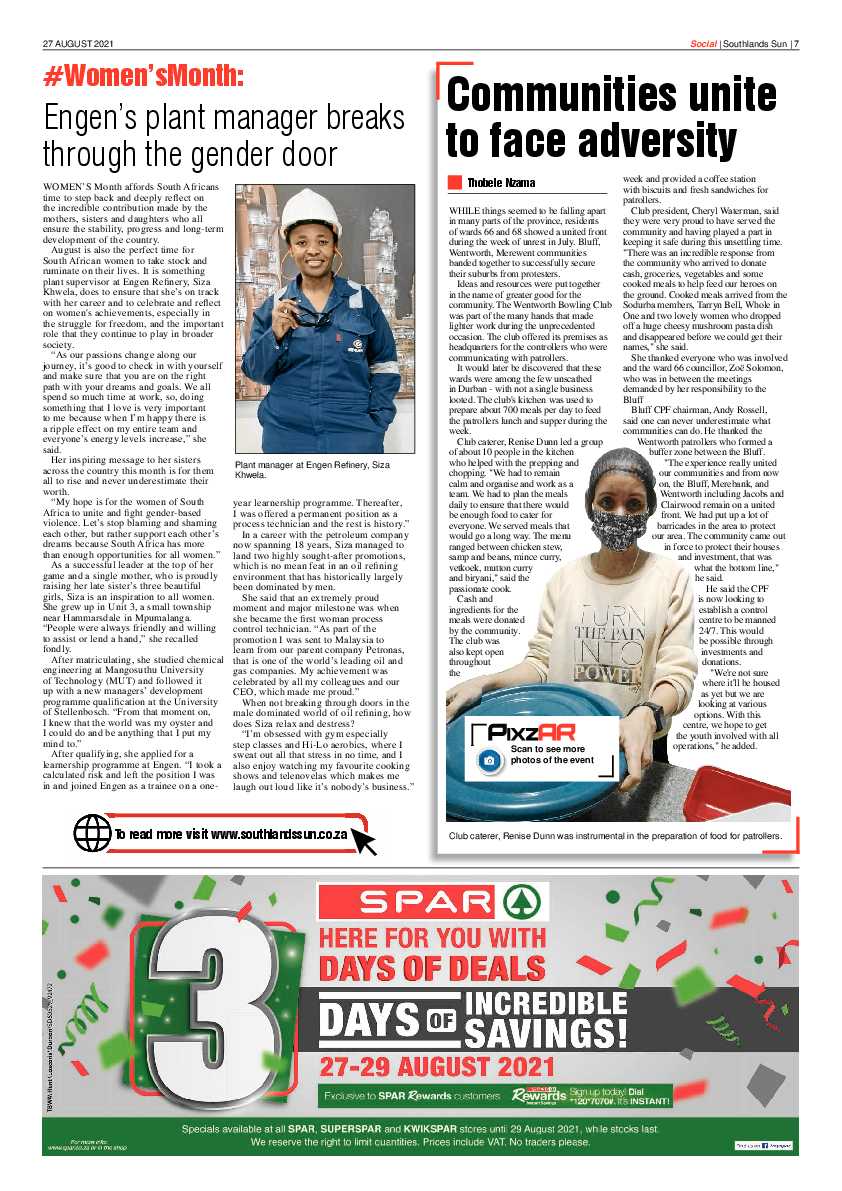 Southlands Sun 27 August  2021 page 7