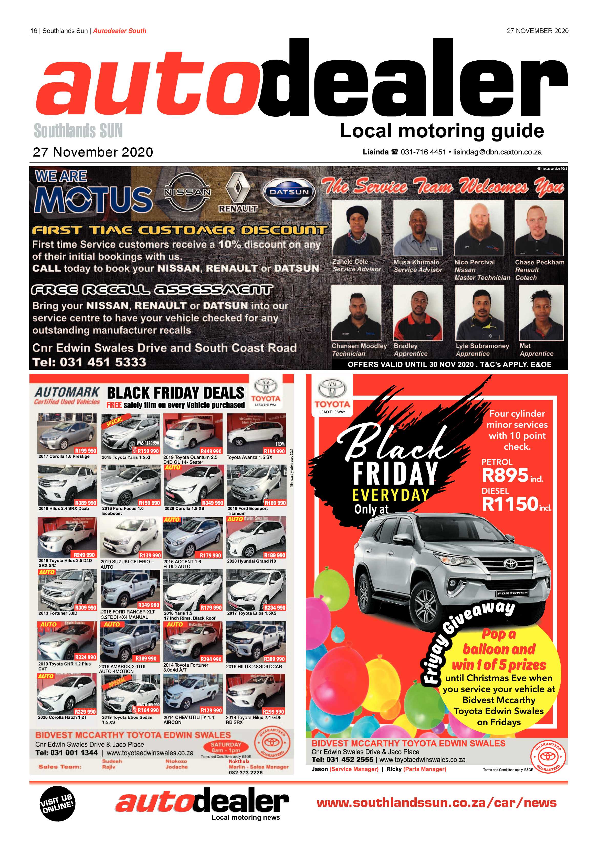 Southlands Sun 27 November 2020 page 15