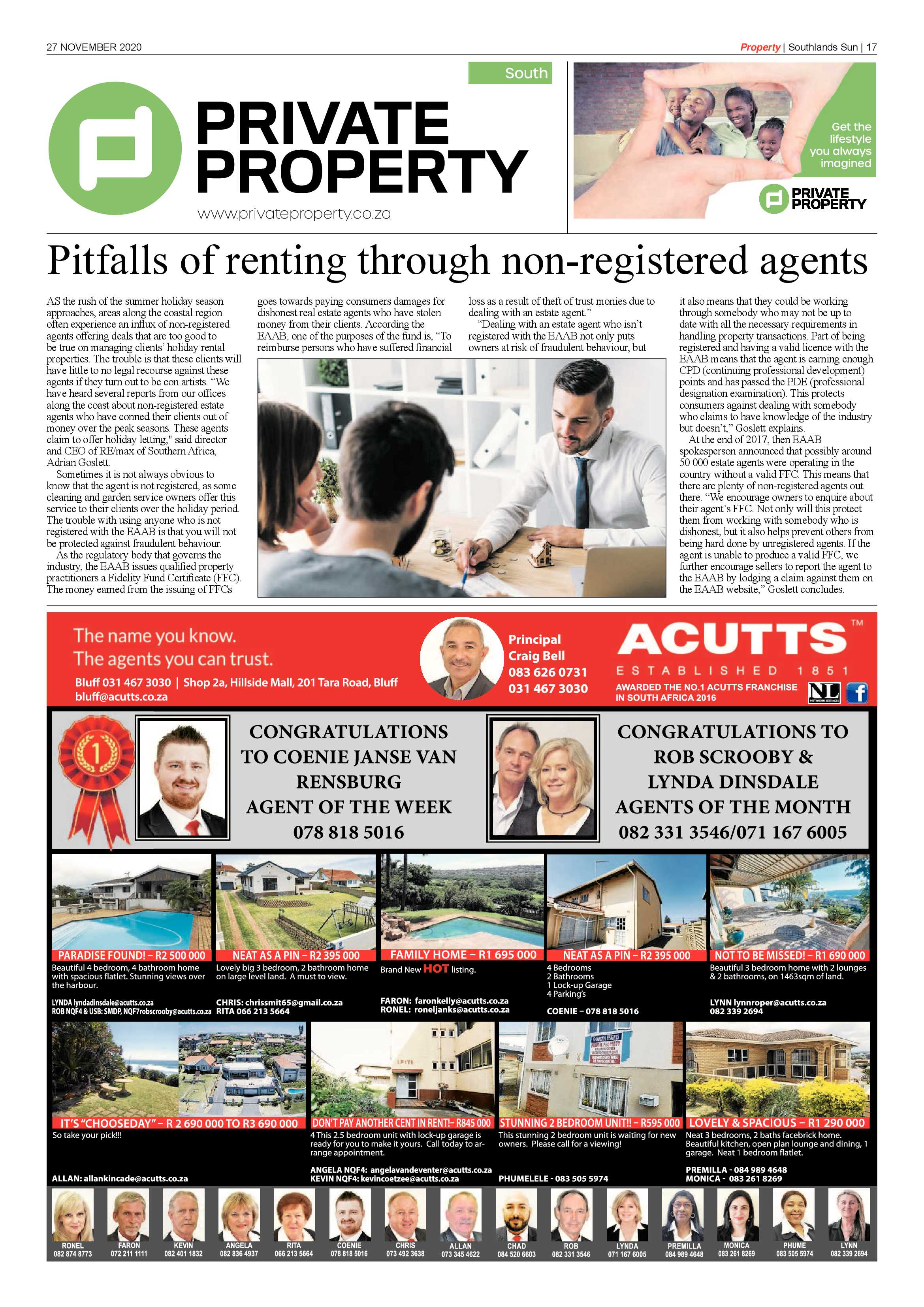 Southlands Sun 27 November 2020 page 16