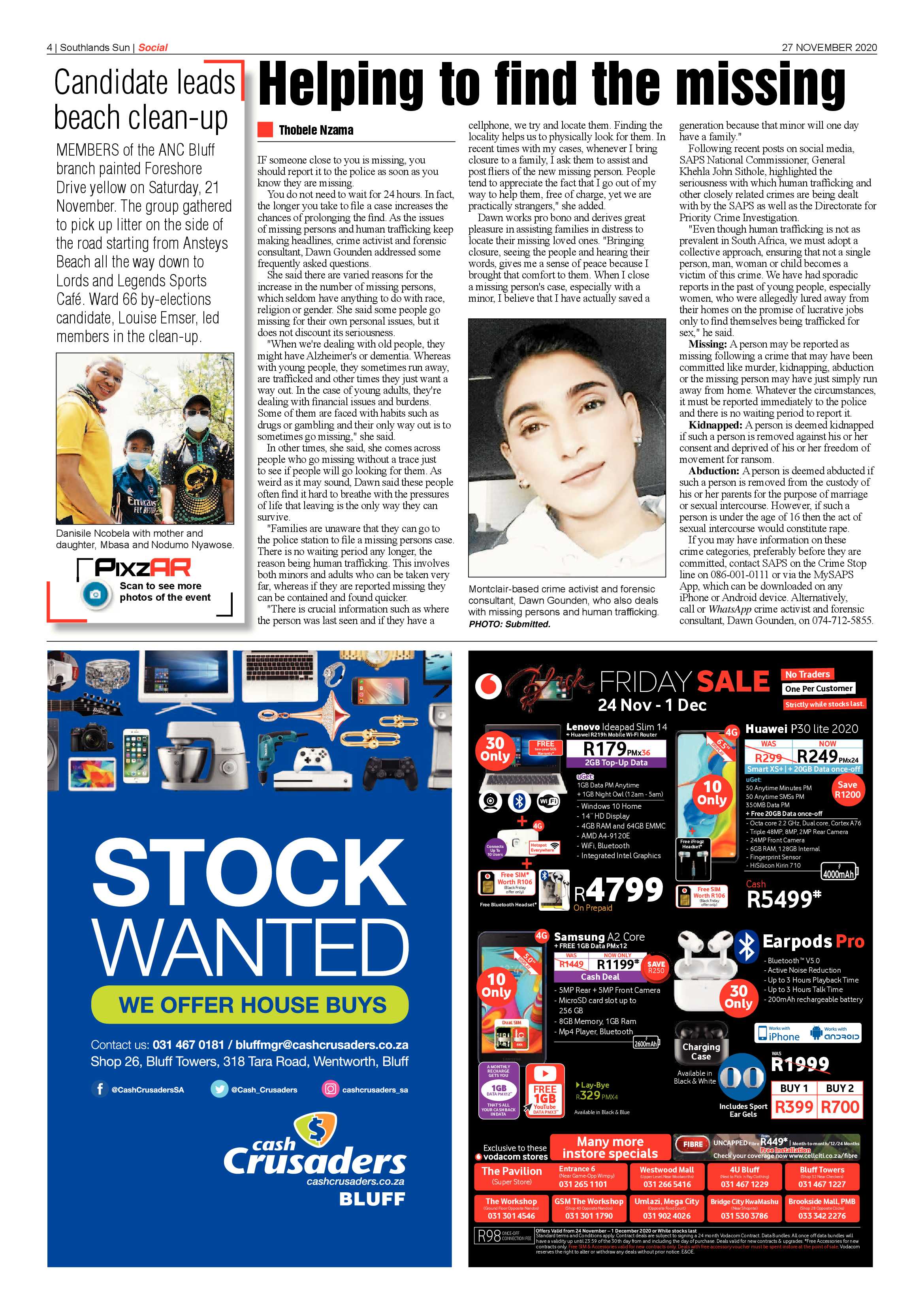 Southlands Sun 27 November 2020 page 4