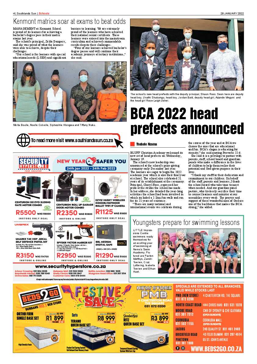 Southlands Sun 28 January 2022 page 4