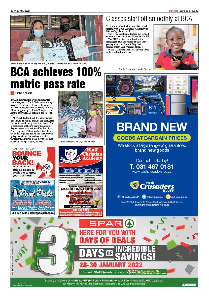 Southlands Sun 28 January 2022 page 7