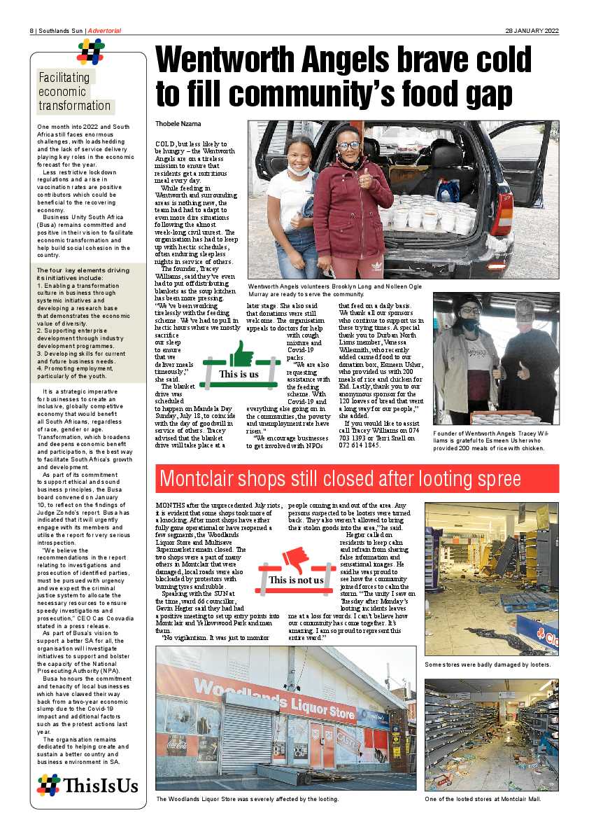 Southlands Sun 28 January 2022 page 8