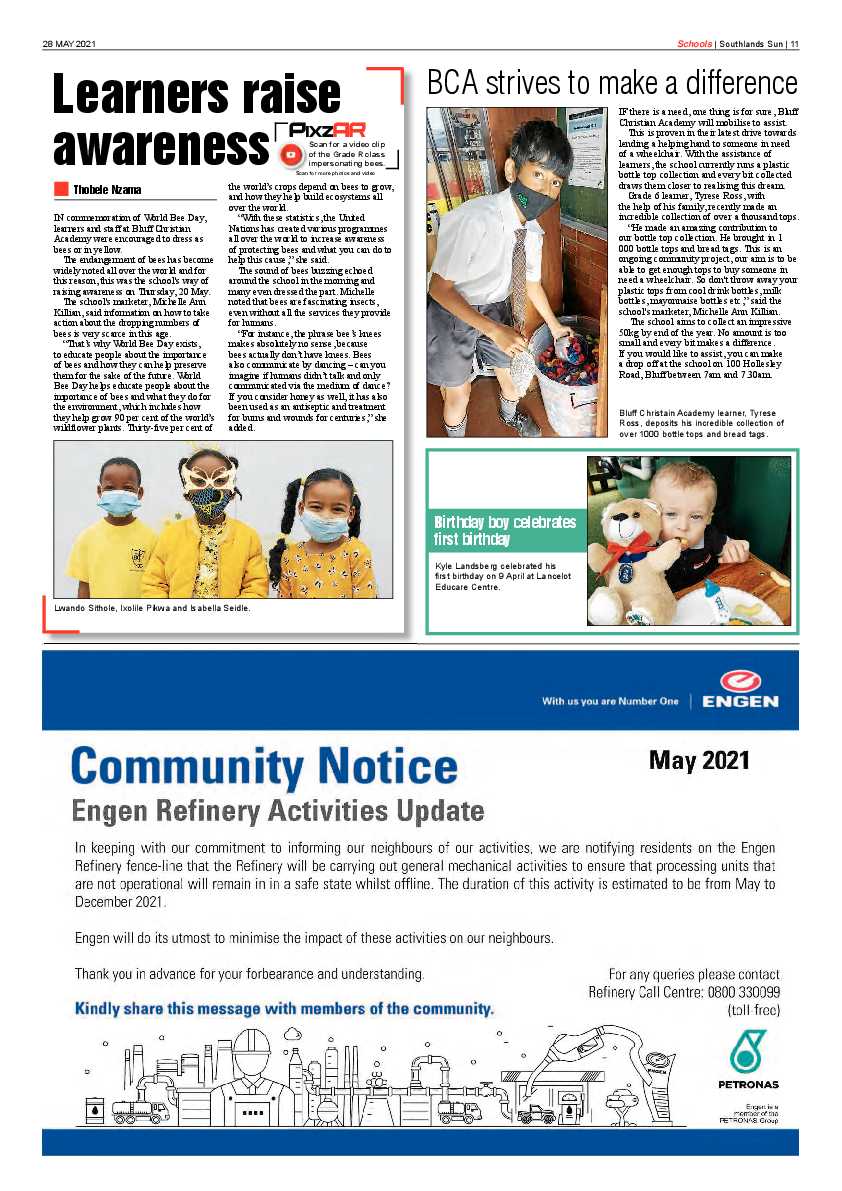 Southlands Sun 28 May 2021 page 11