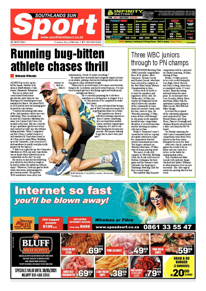 Southlands Sun 28 May 2021 page 12
