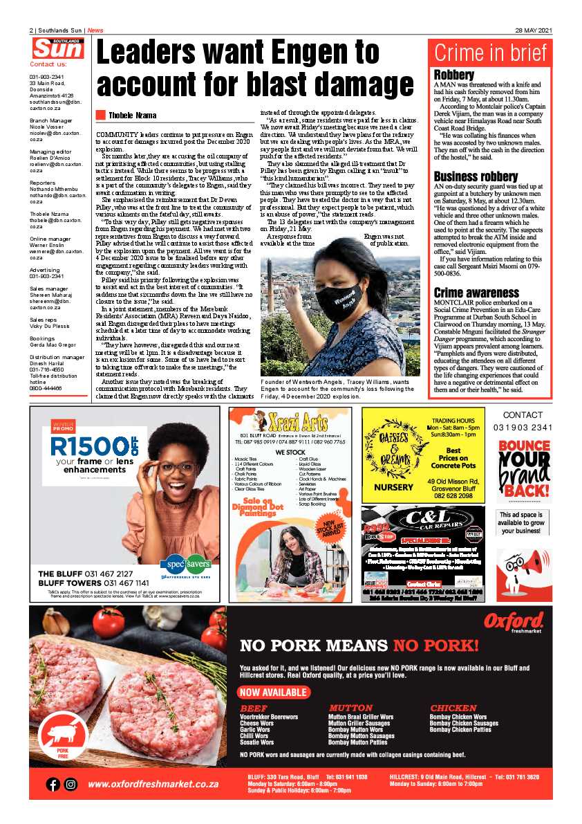 Southlands Sun 28 May 2021 page 2