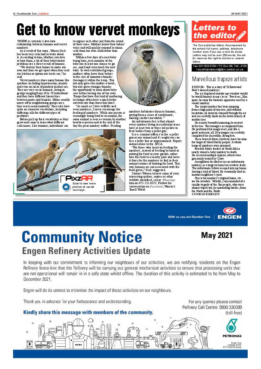 Southlands Sun 28 May 2021 page 8
