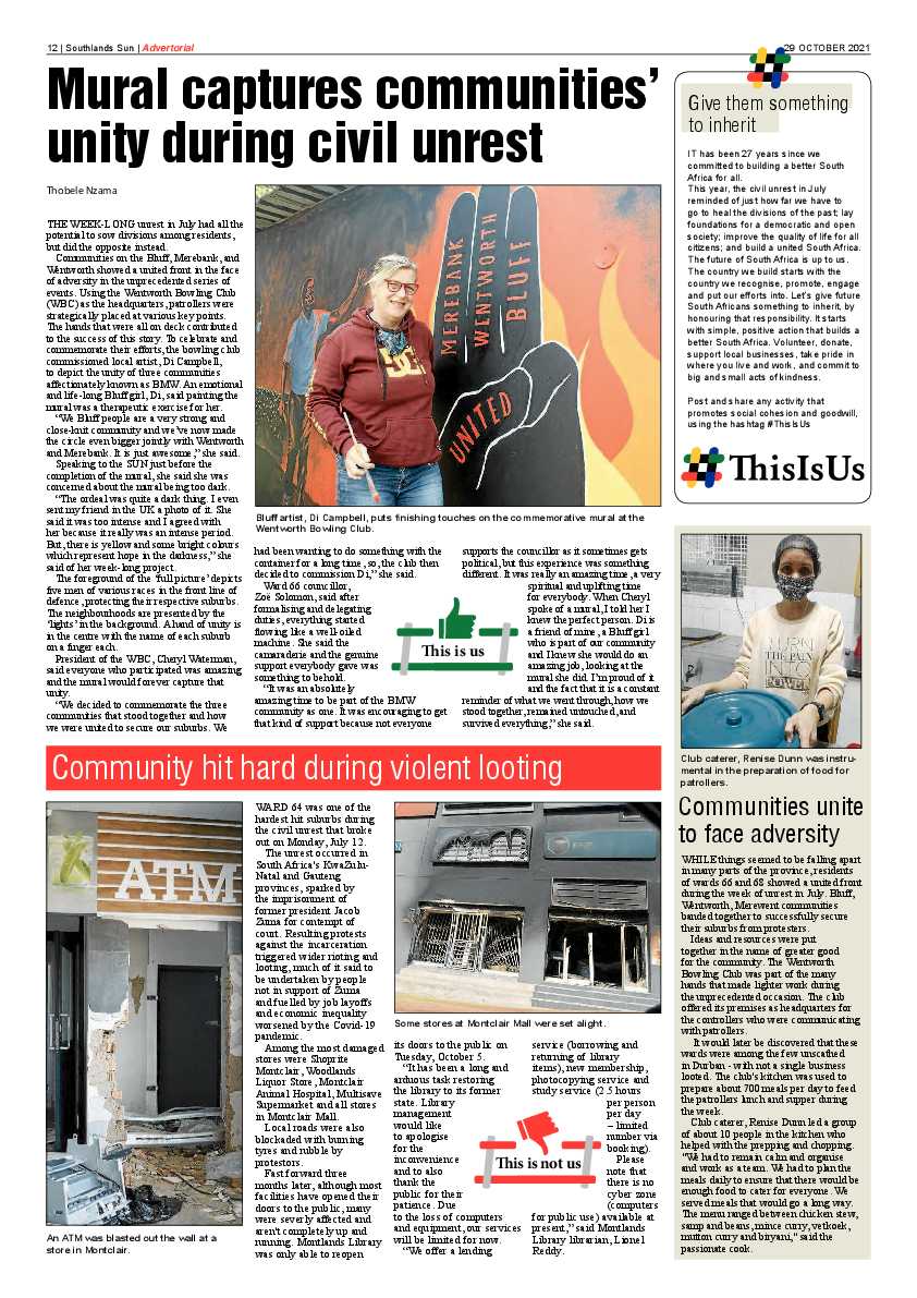 Southlands Sun 29-10-2021 page 12