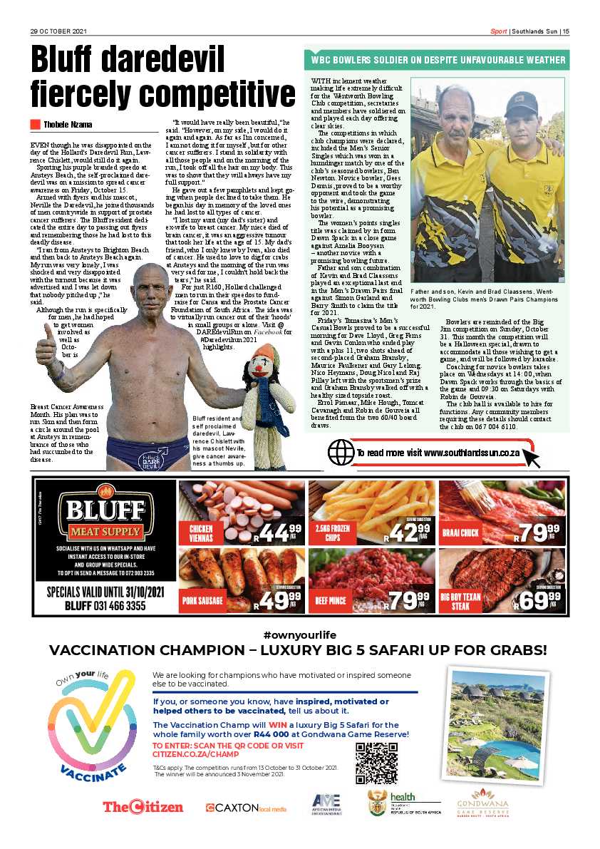 Southlands Sun 29-10-2021 page 15