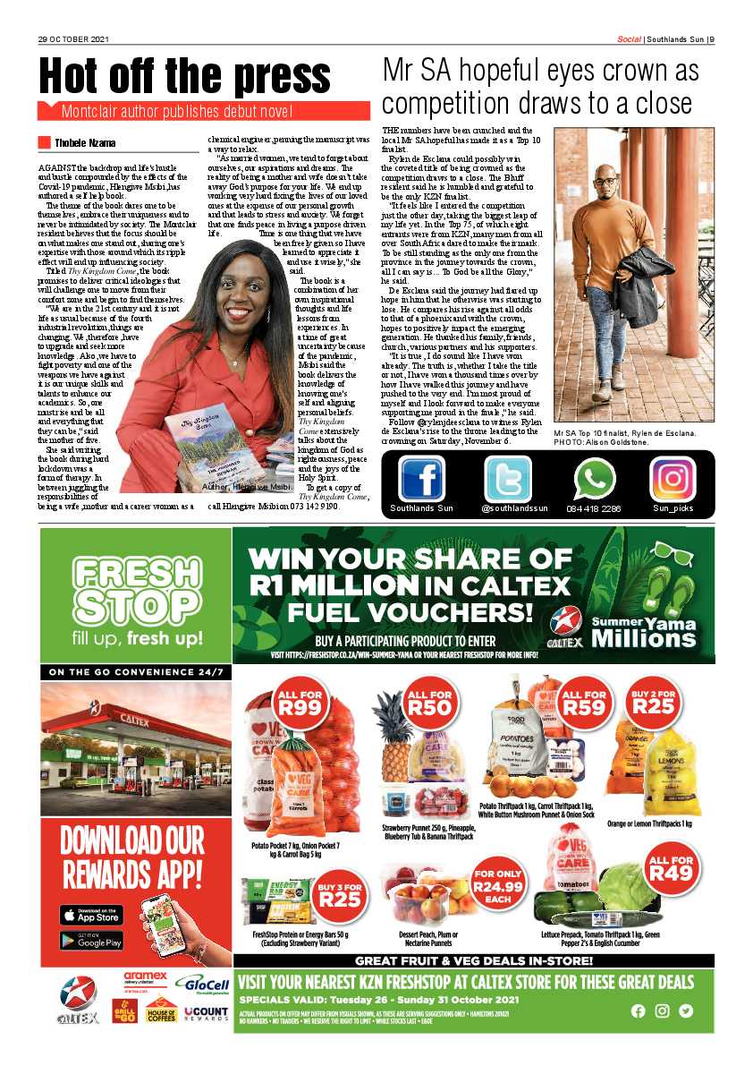 Southlands Sun 29-10-2021 page 9