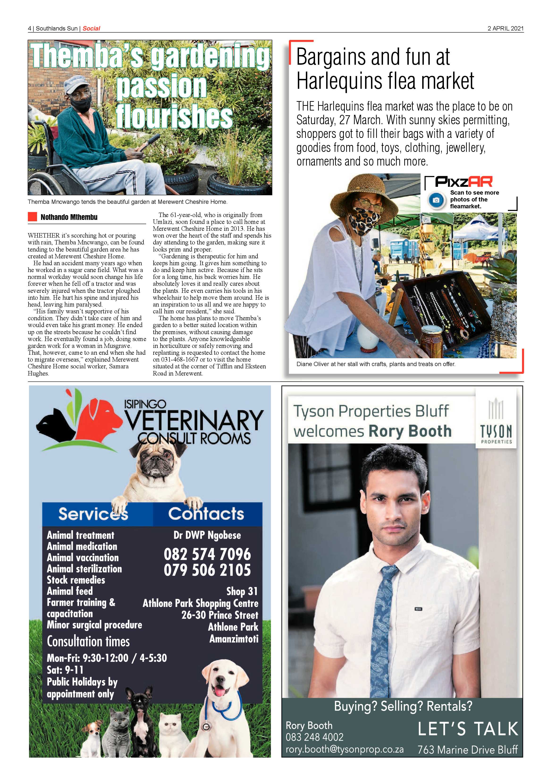 Southlands Sun 2 April 2021 page 4