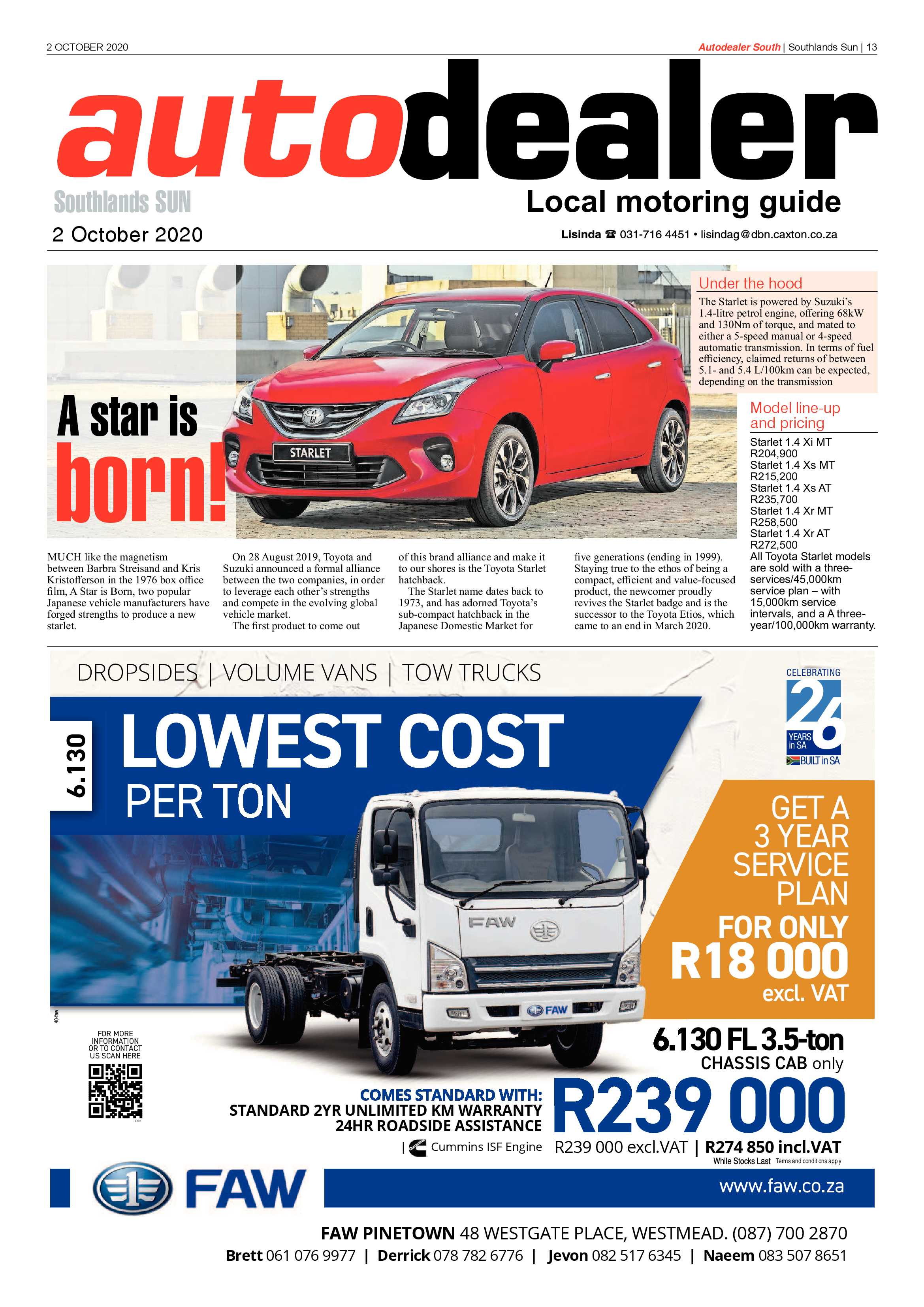 Southlands Sun 2 October 2020 page 12