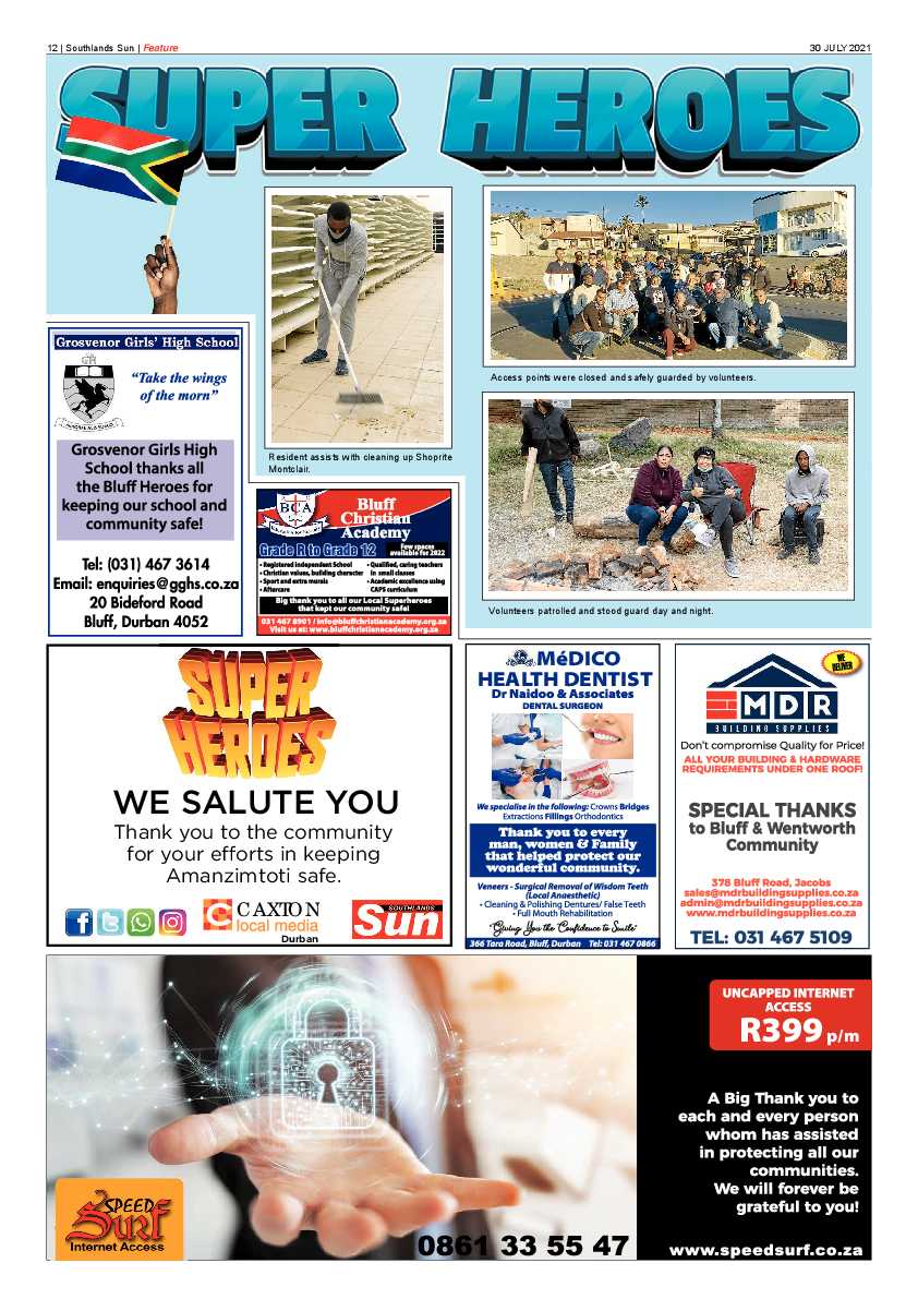 Southlands Sun 30 July 2021 page 11