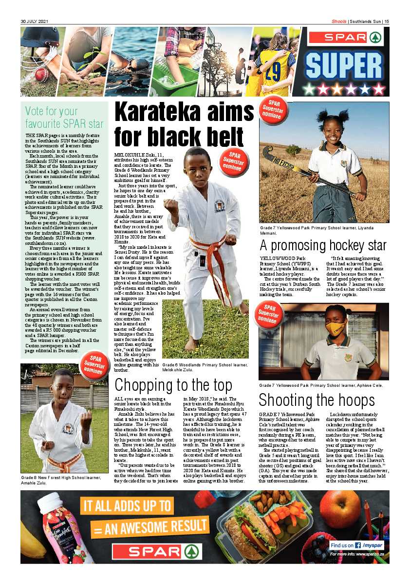 Southlands Sun 30 July 2021 page 14
