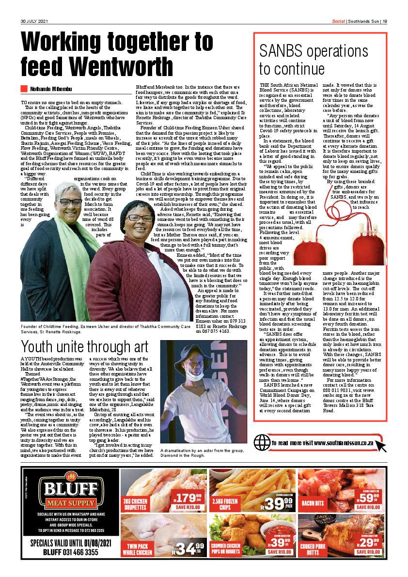 Southlands Sun 30 July 2021 page 18