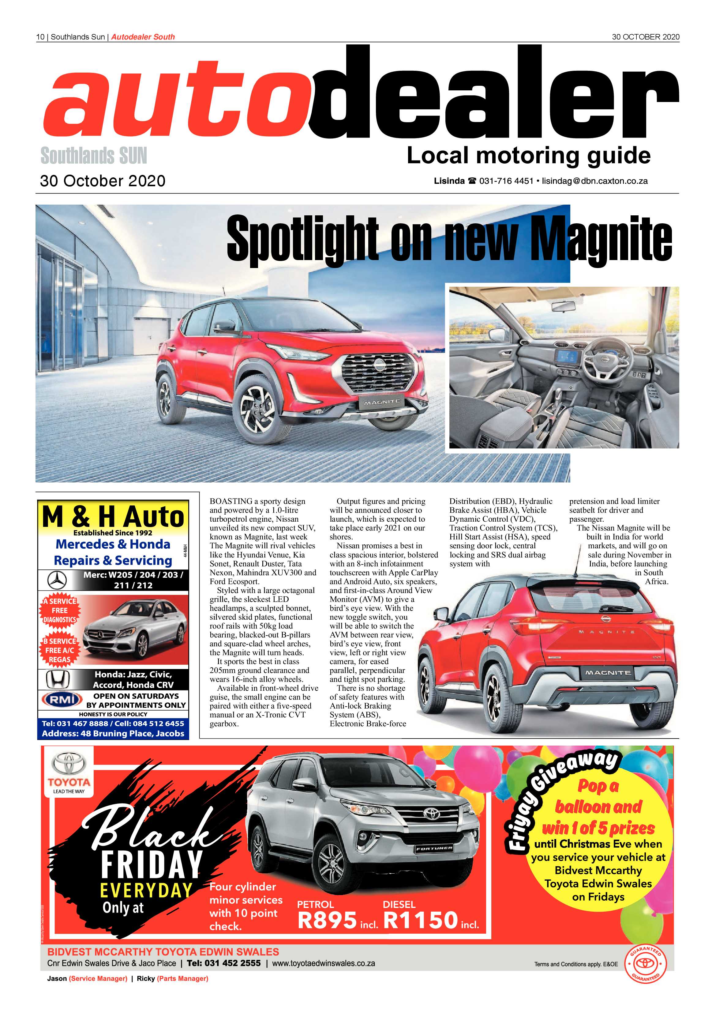 Southlands Sun 30 October 2020 page 10
