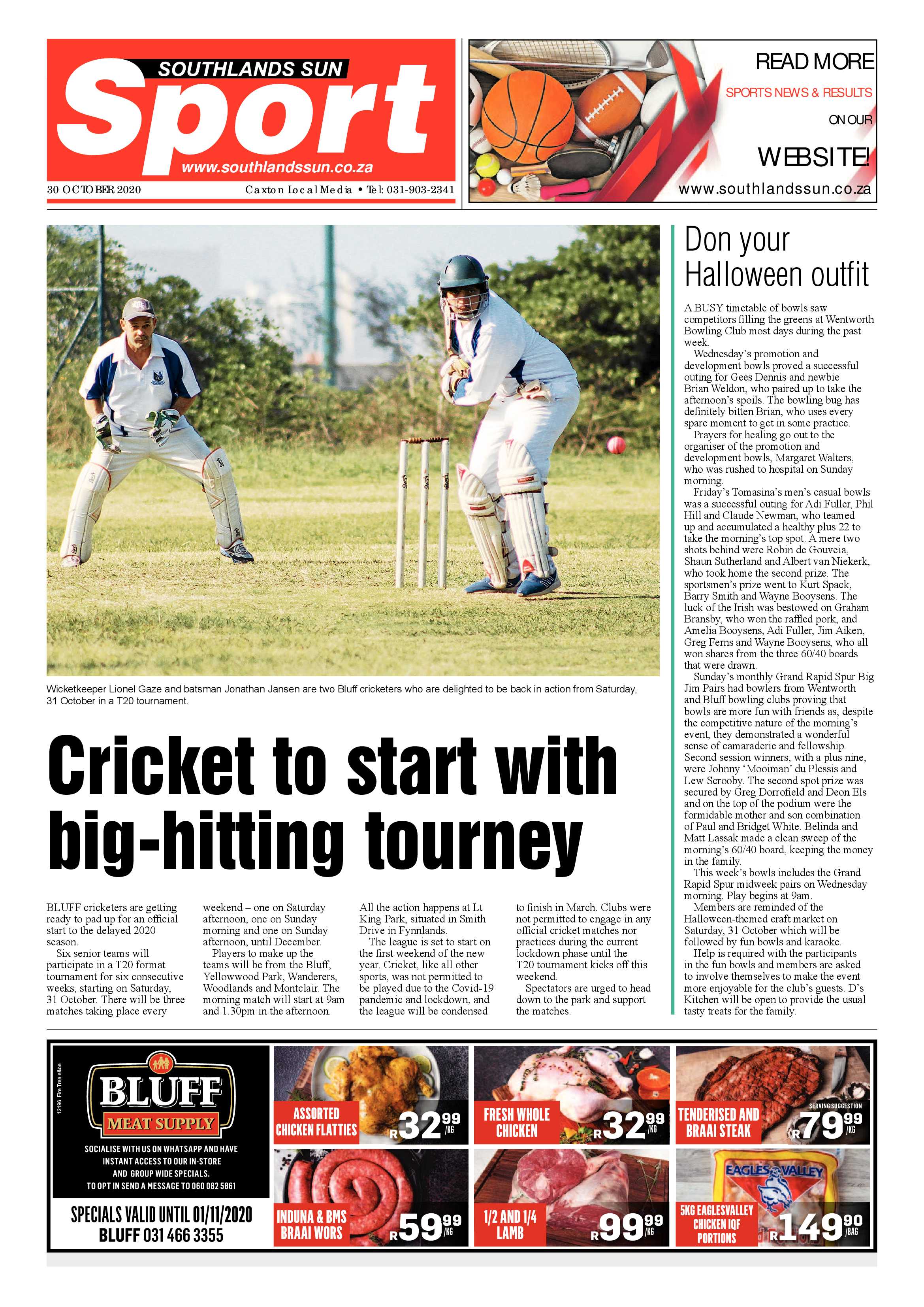 Southlands Sun 30 October 2020 page 12