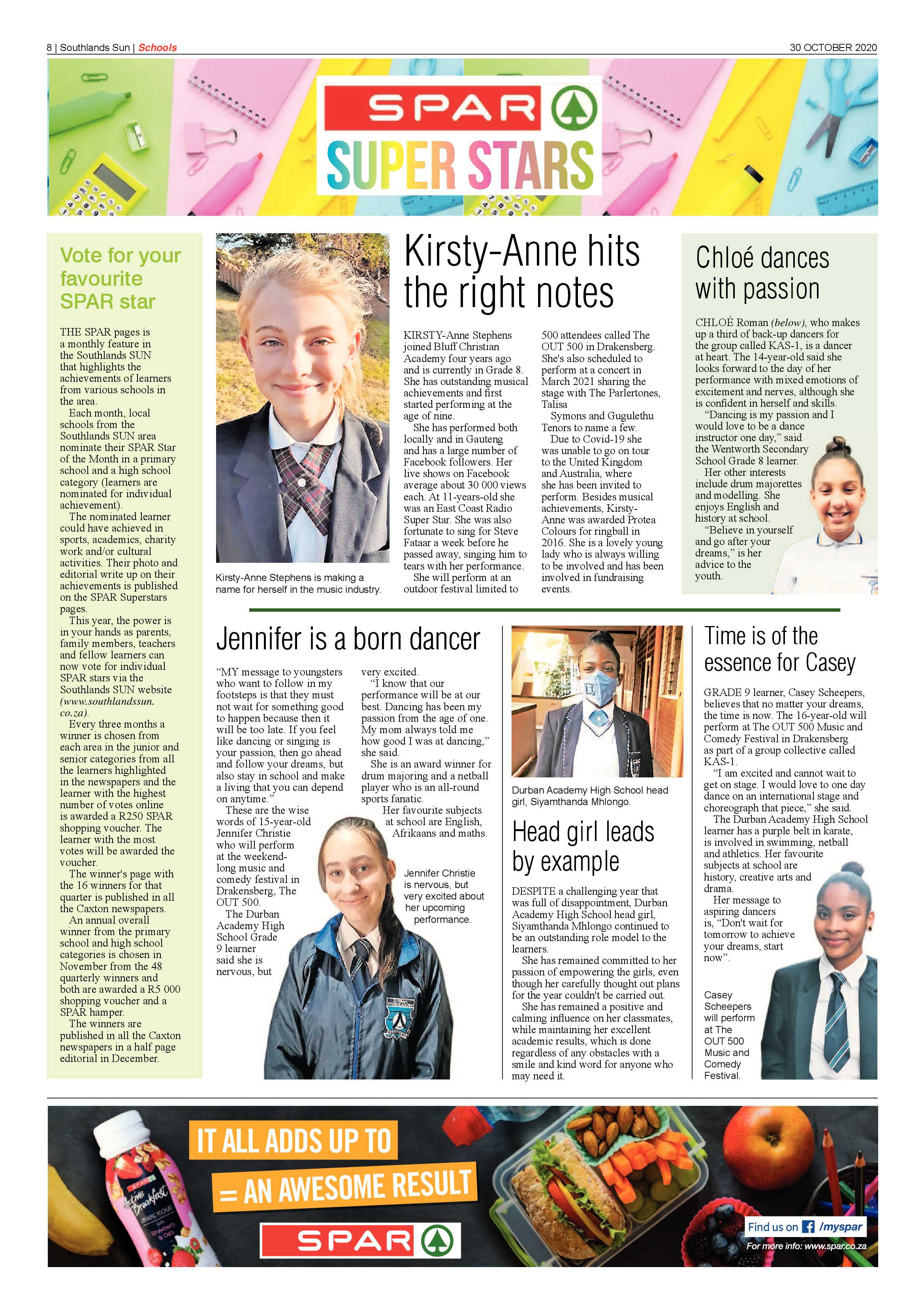 Southlands Sun 30 October 2020 page 8