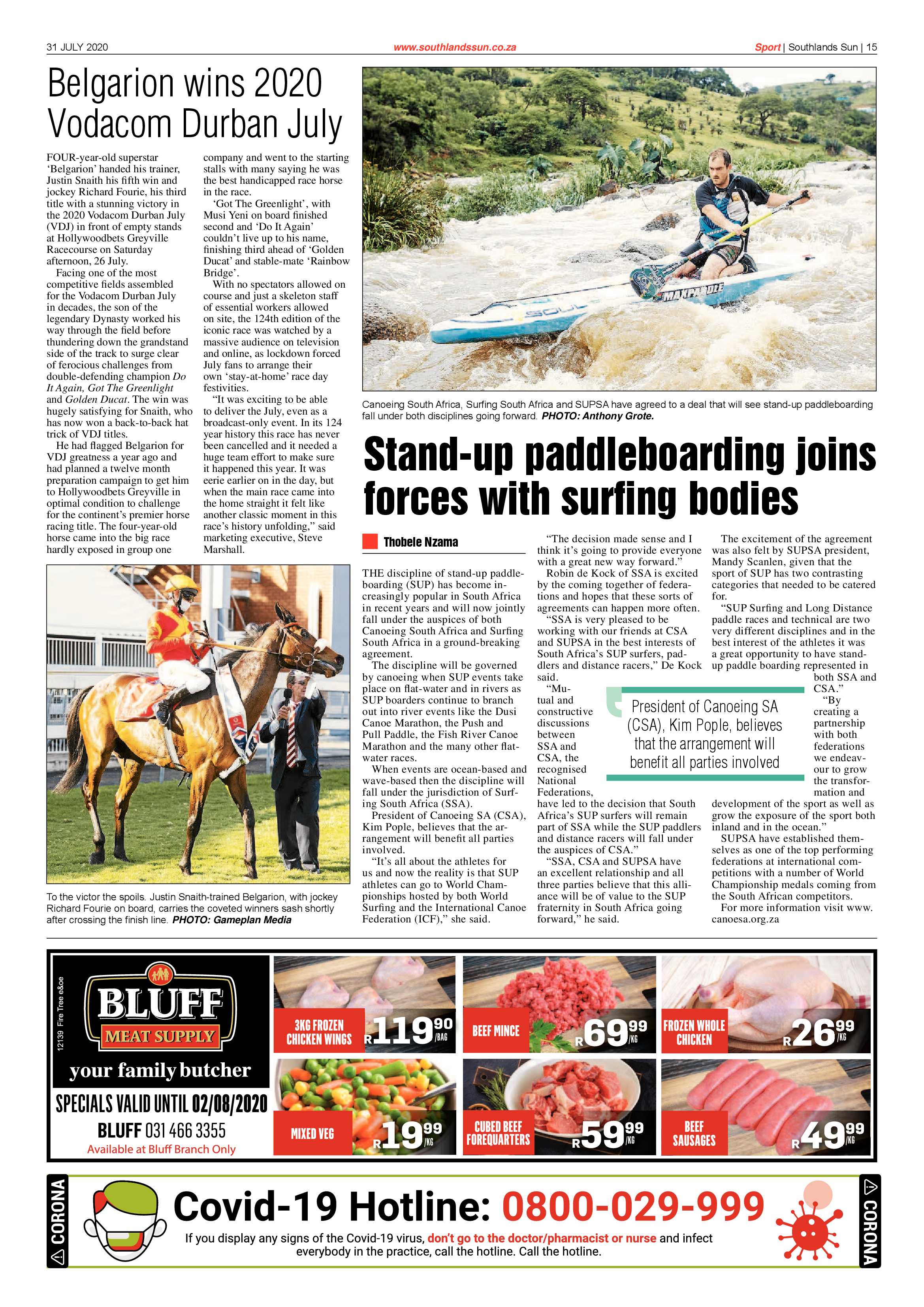 Southlands Sun 31 June 2020 page 15