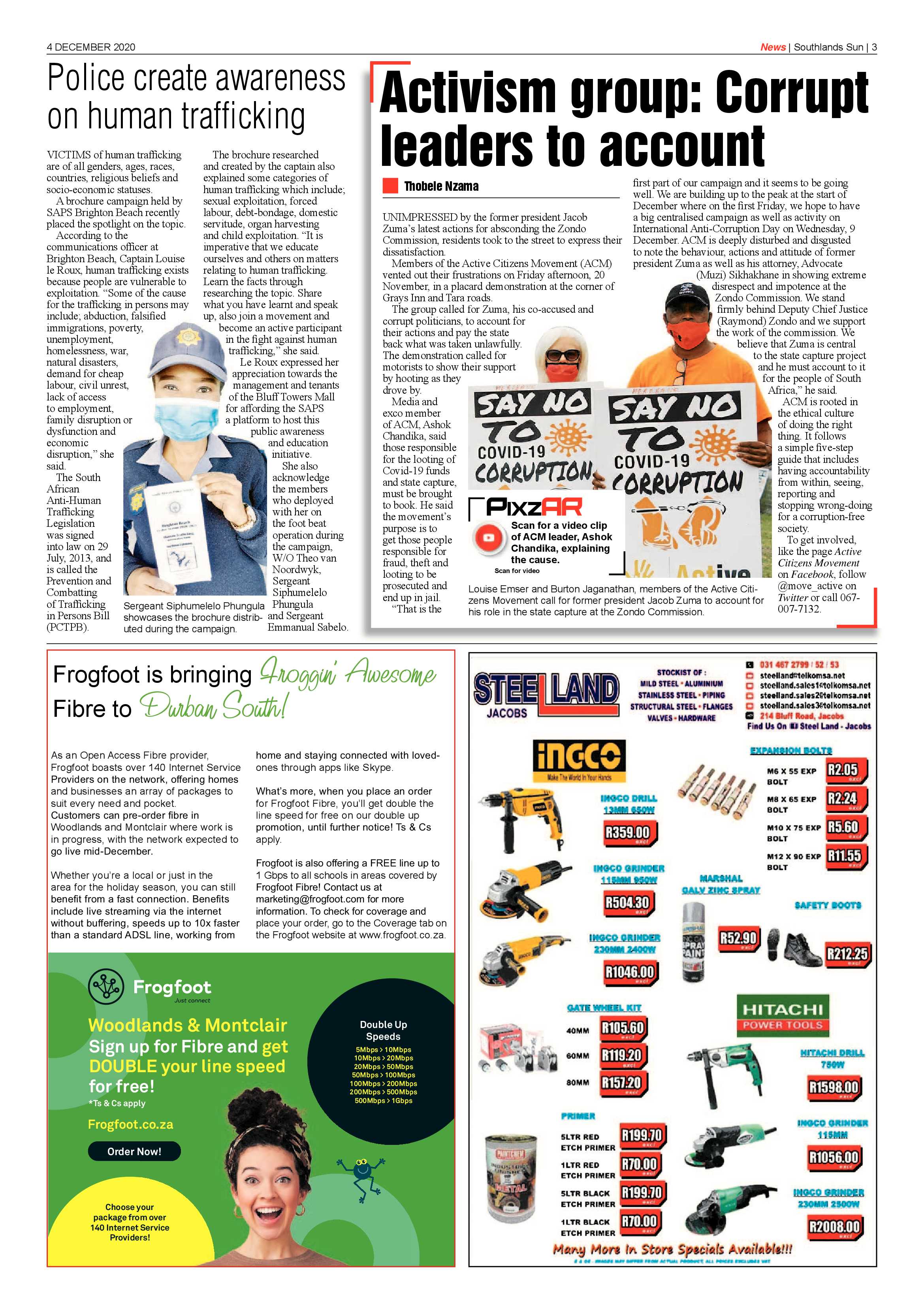 Southlands Sun 4 December 2020 page 3