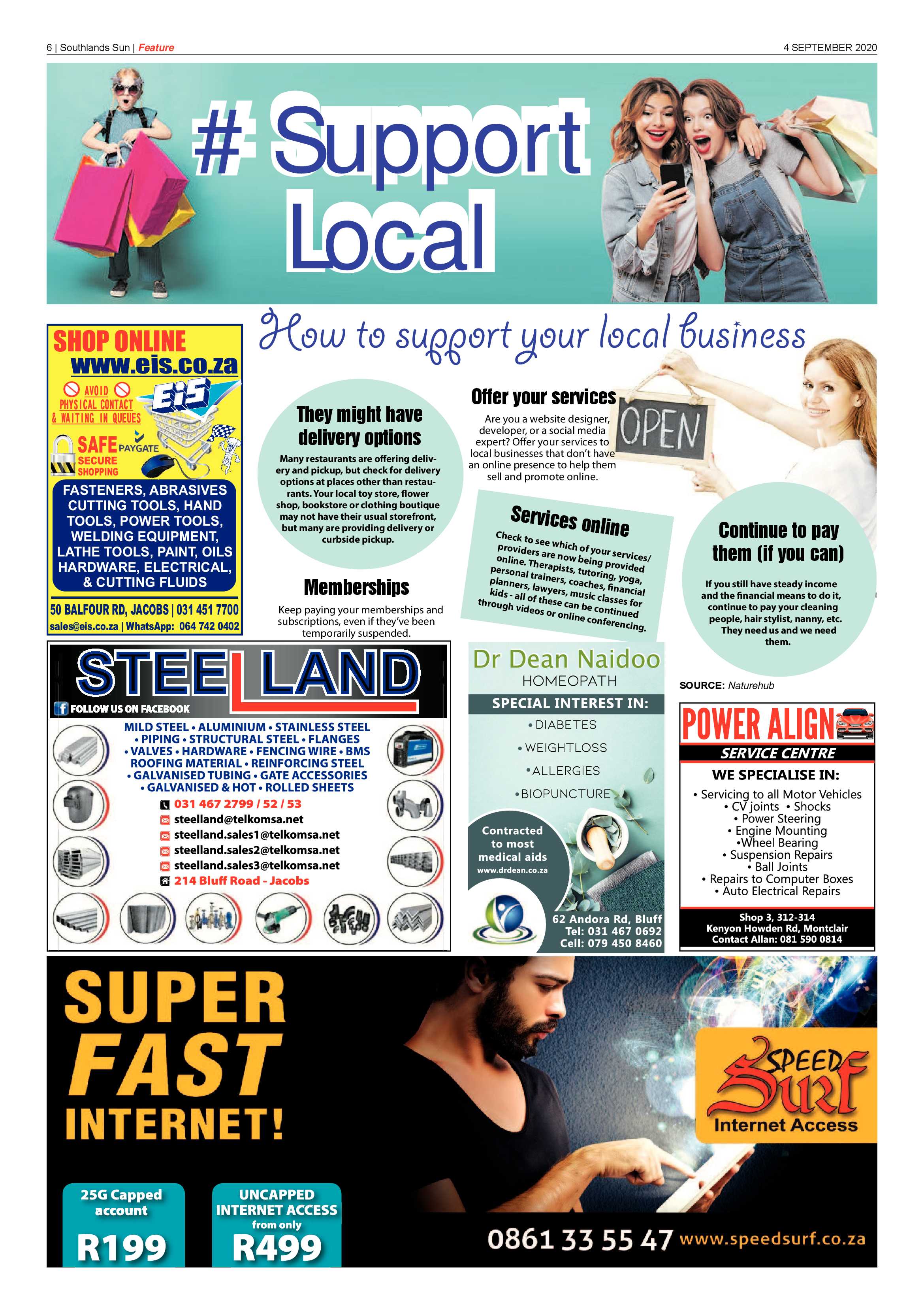 Southlands Sun 4 September 2020 page 6