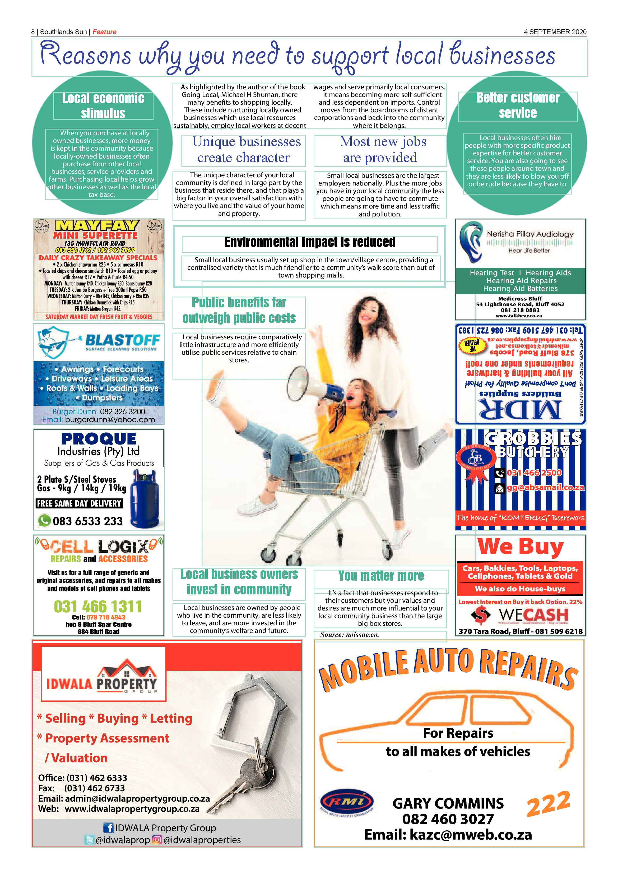 Southlands Sun 4 September 2020 page 8