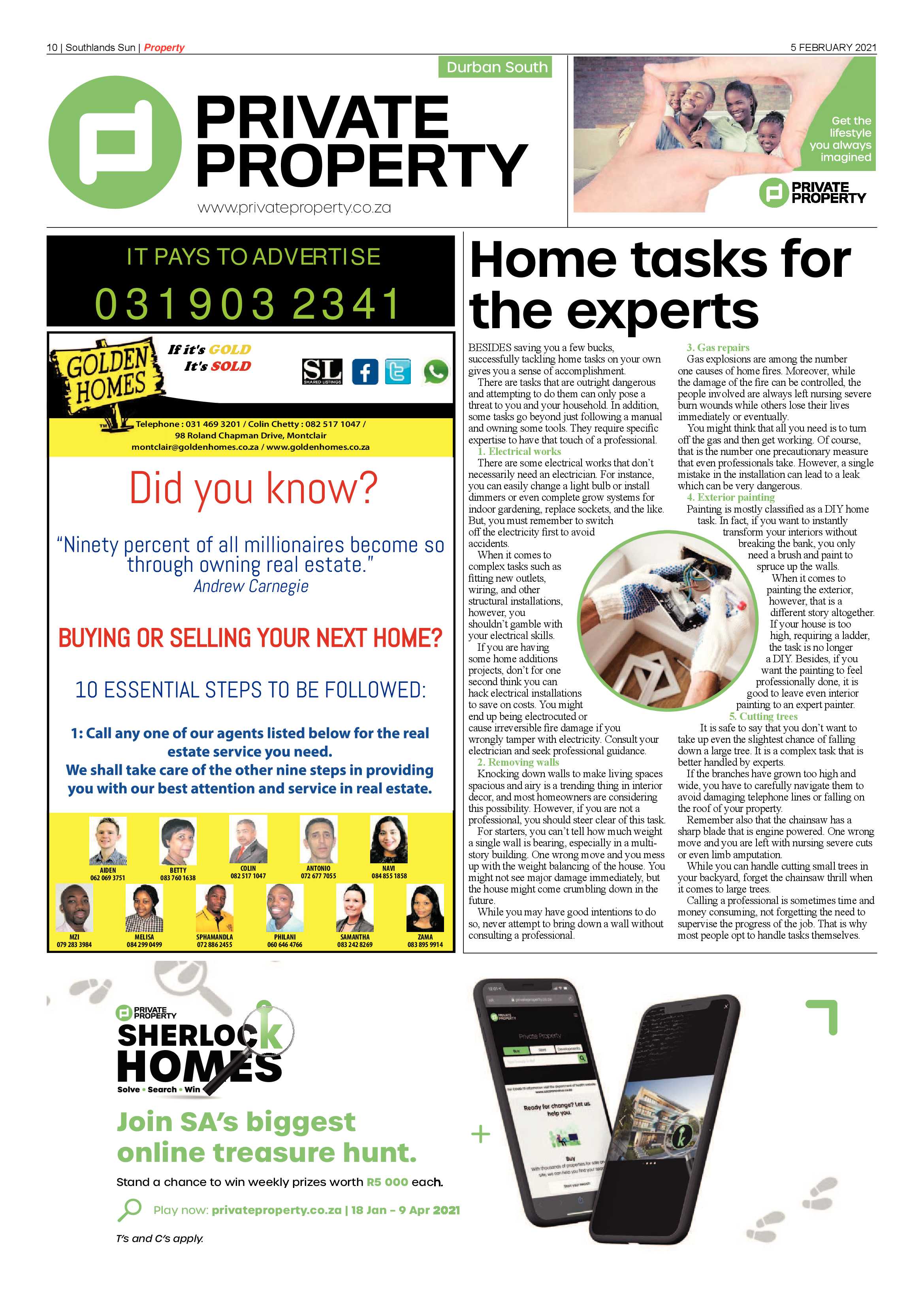 Southlands Sun 5 February 2021 page 10