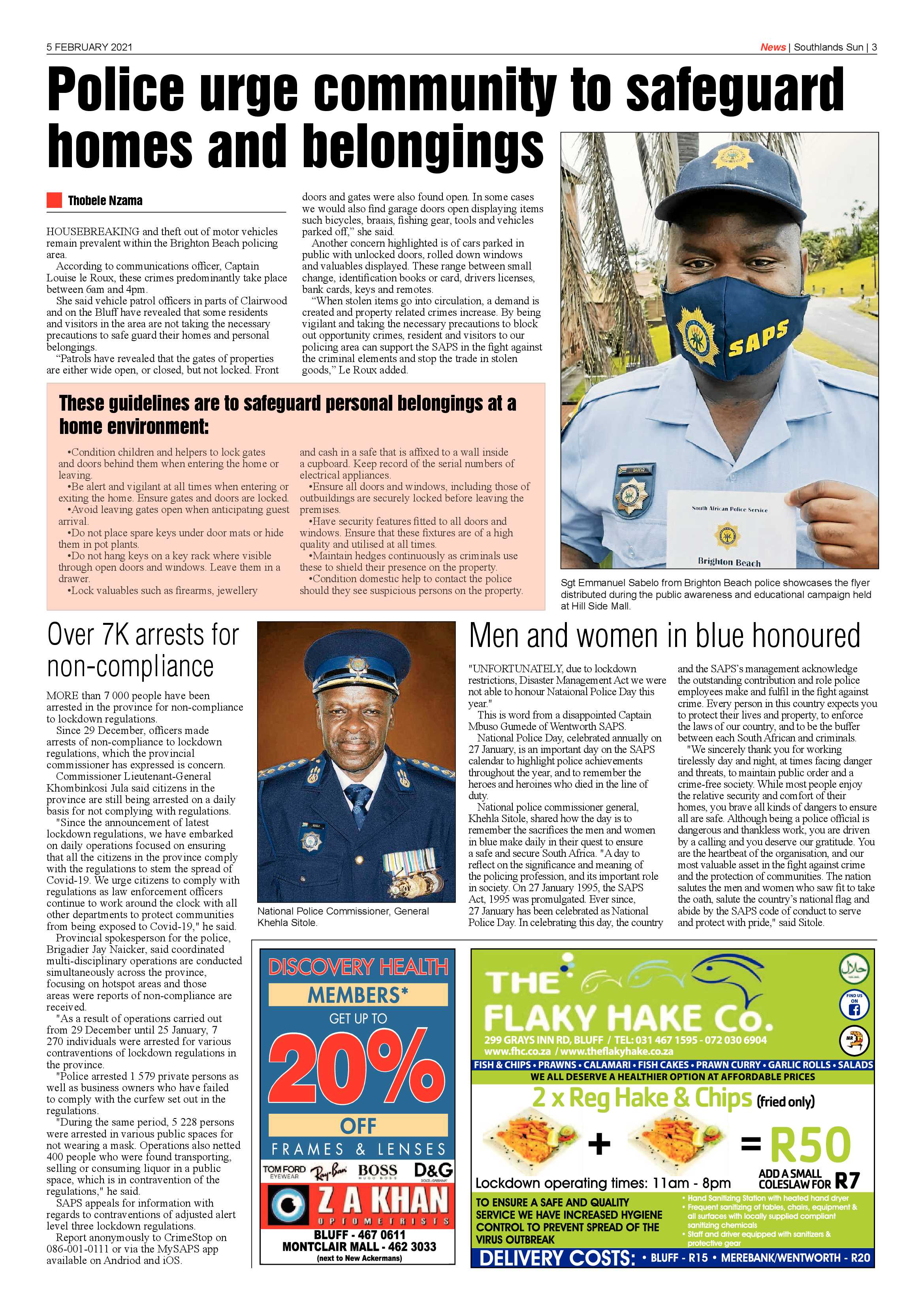 Southlands Sun 5 February 2021 page 3