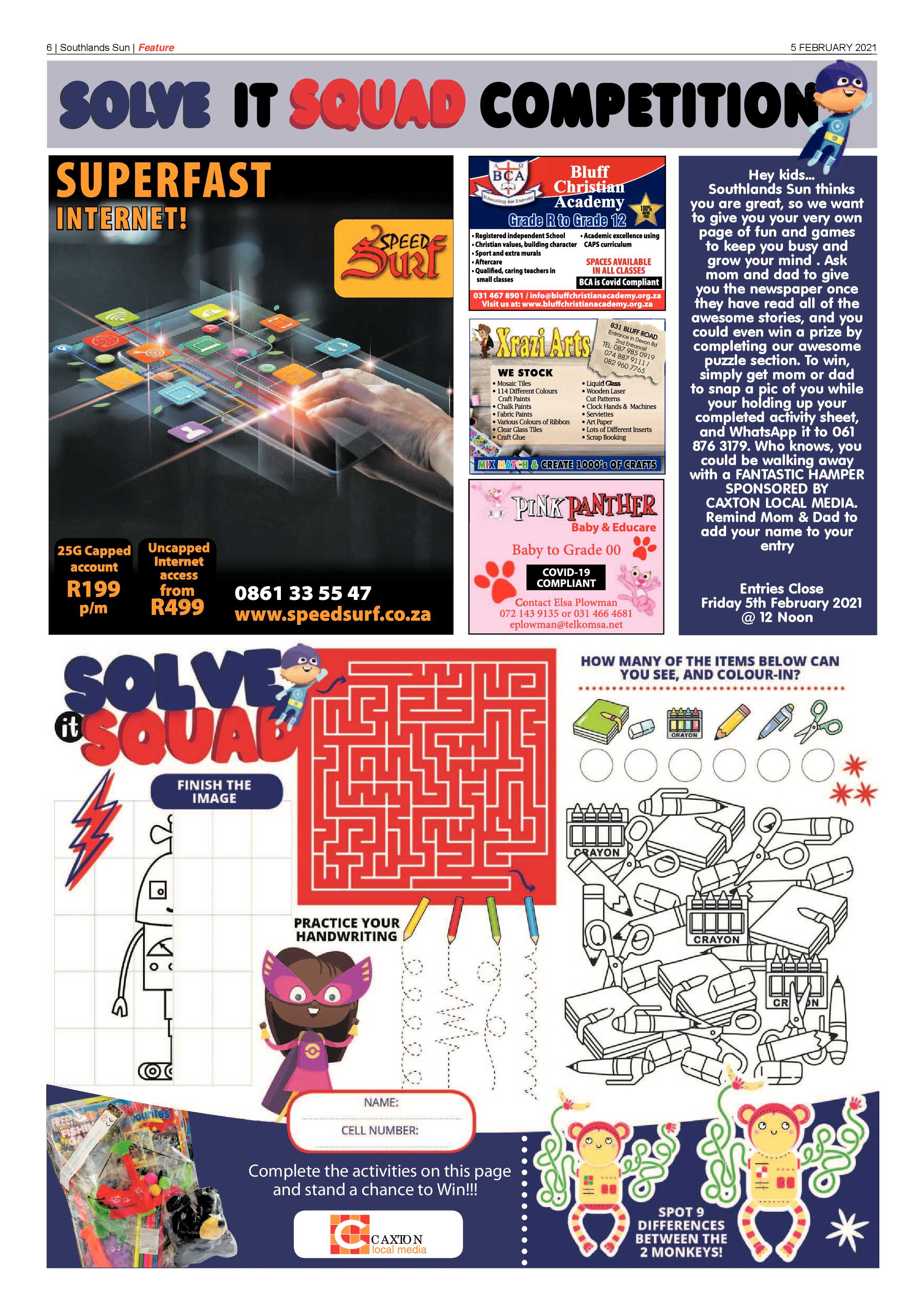 Southlands Sun 5 February 2021 page 6