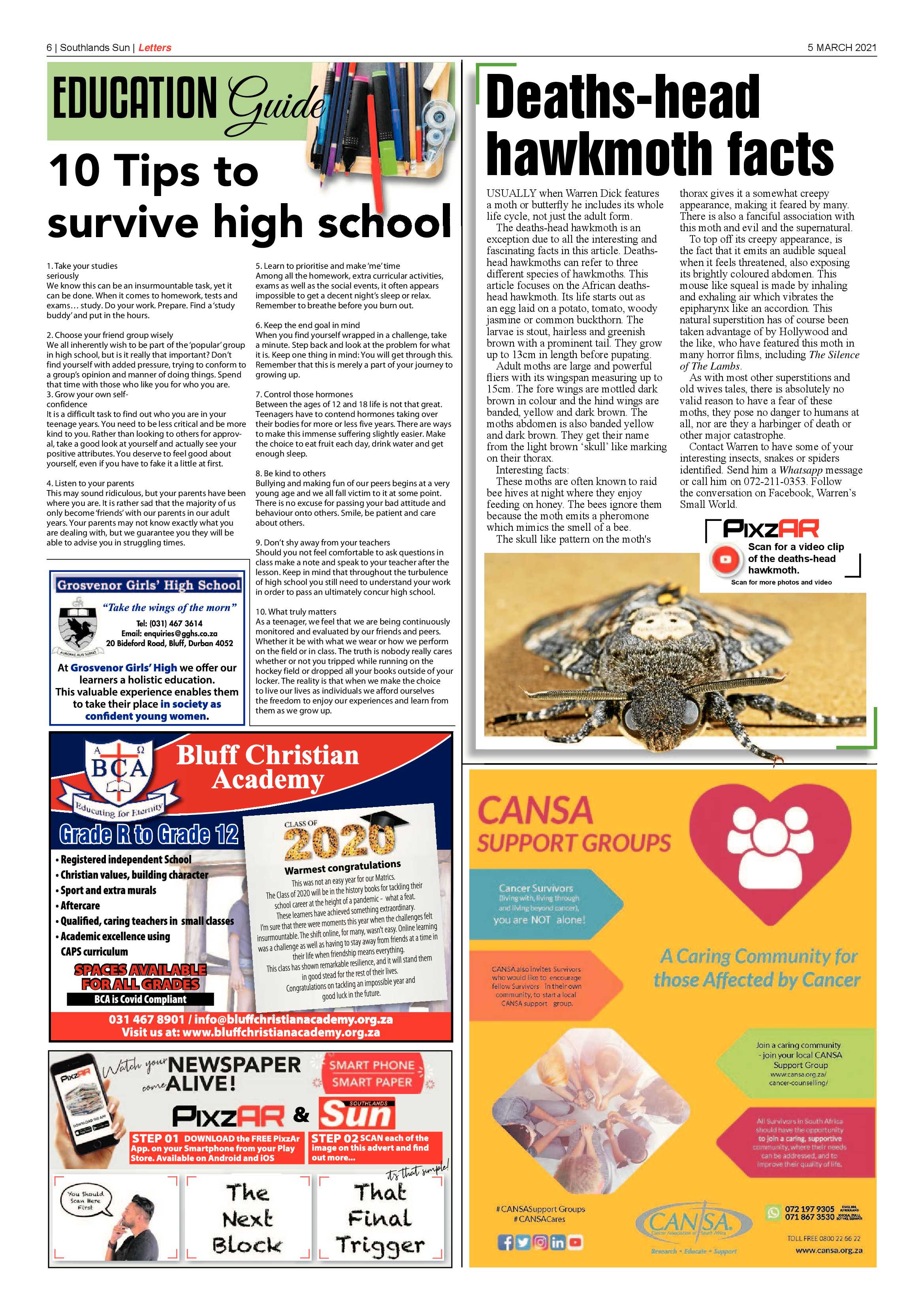 Southlands Sun 5 March 2021 page 6