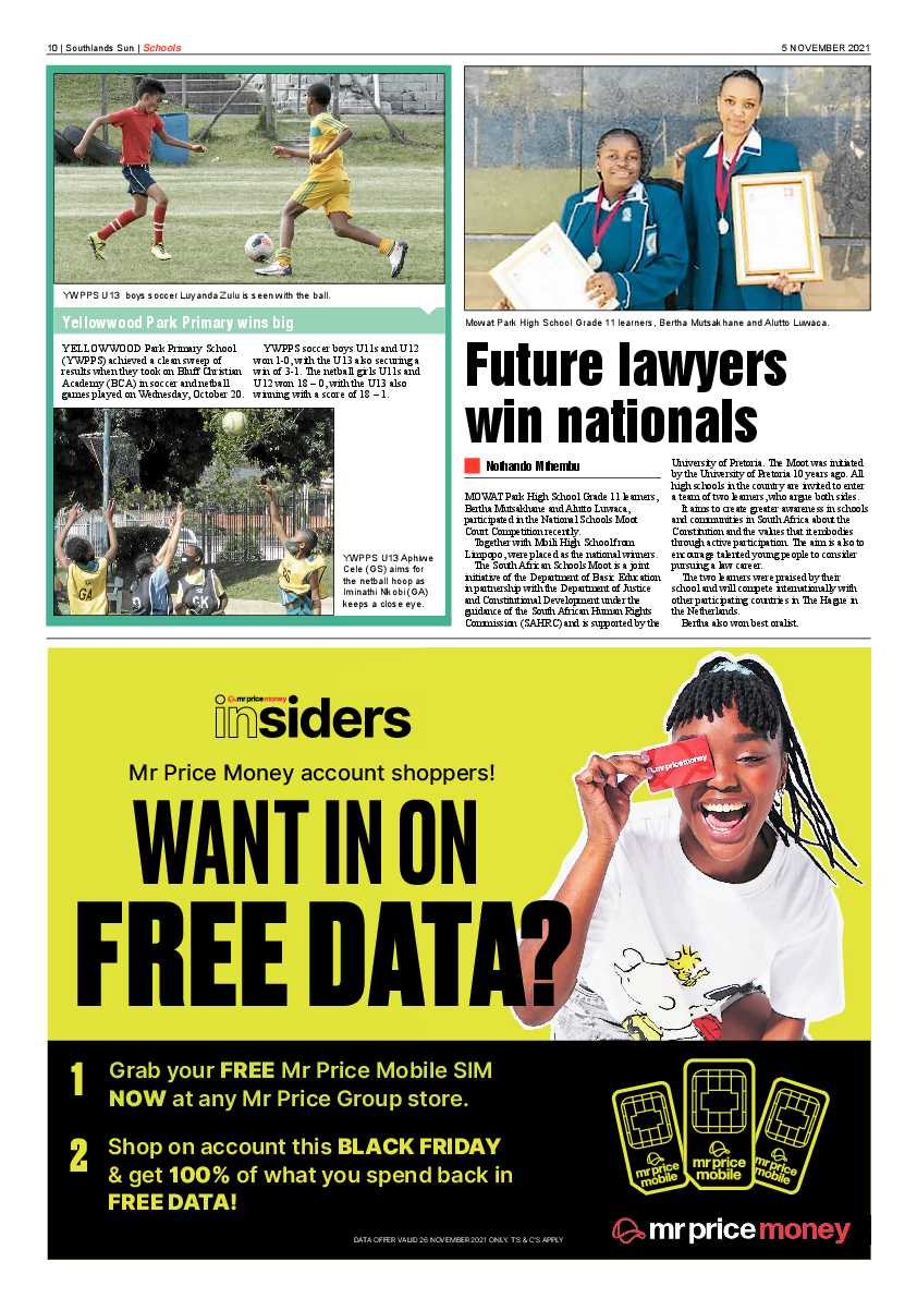 Southlands Sun 5 November 2021 page 10