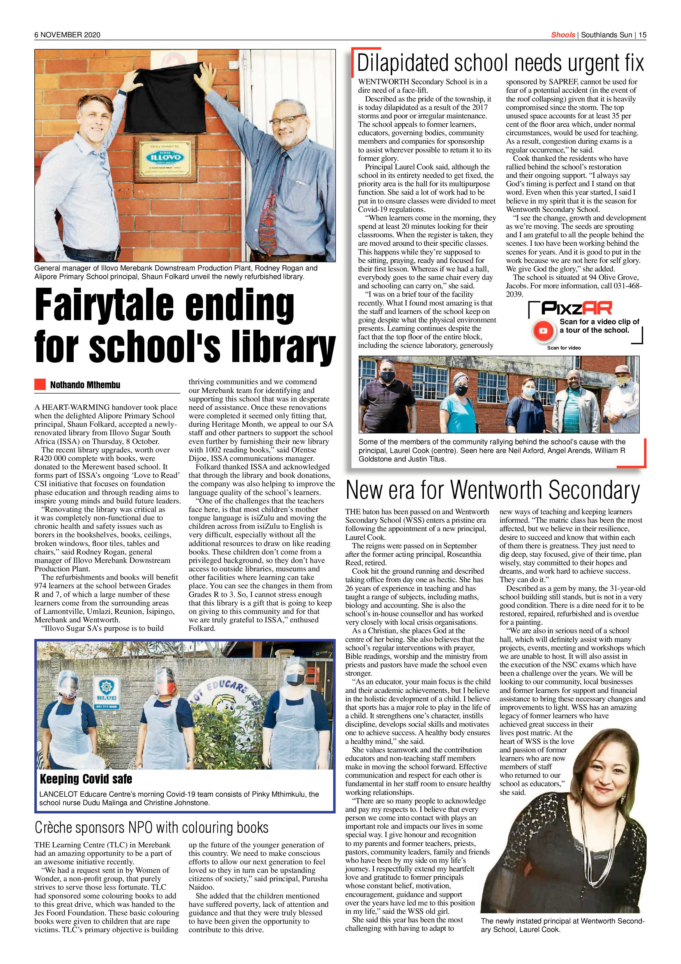 Southlands Sun 6 November  2020 page 15