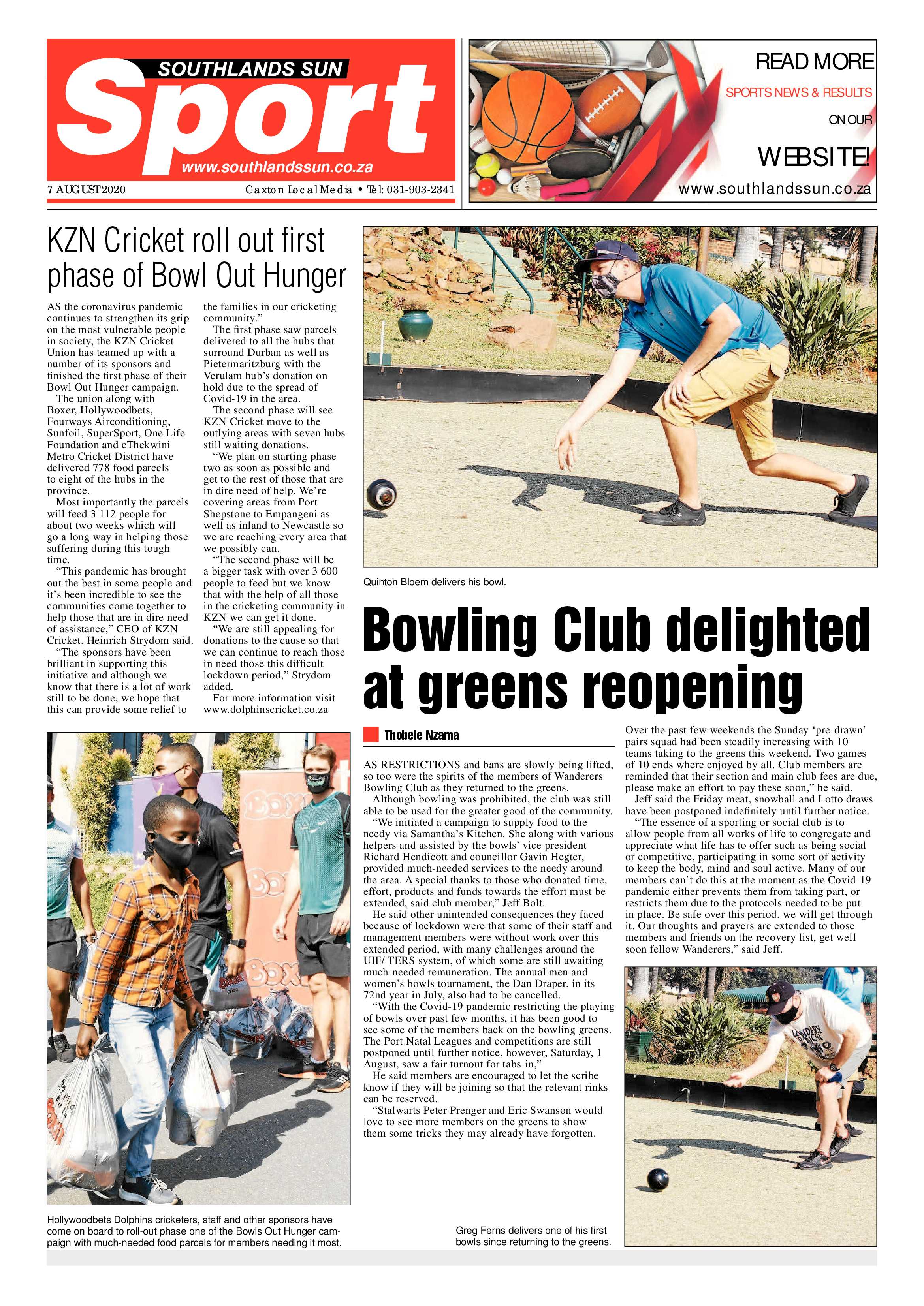 Southlands Sun 7 August 2020 page 12