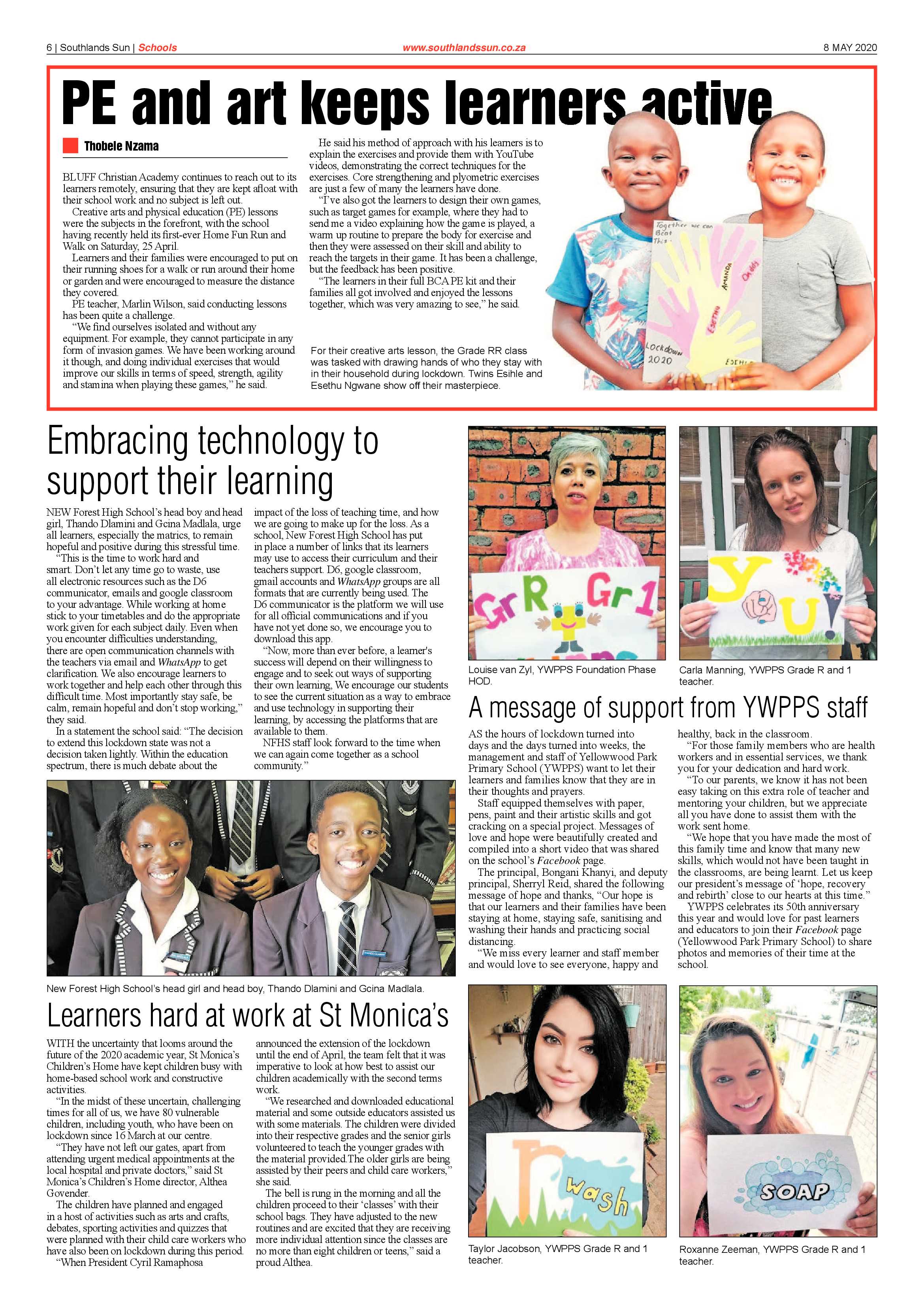 Southlands Sun 8 May 2020 page 6