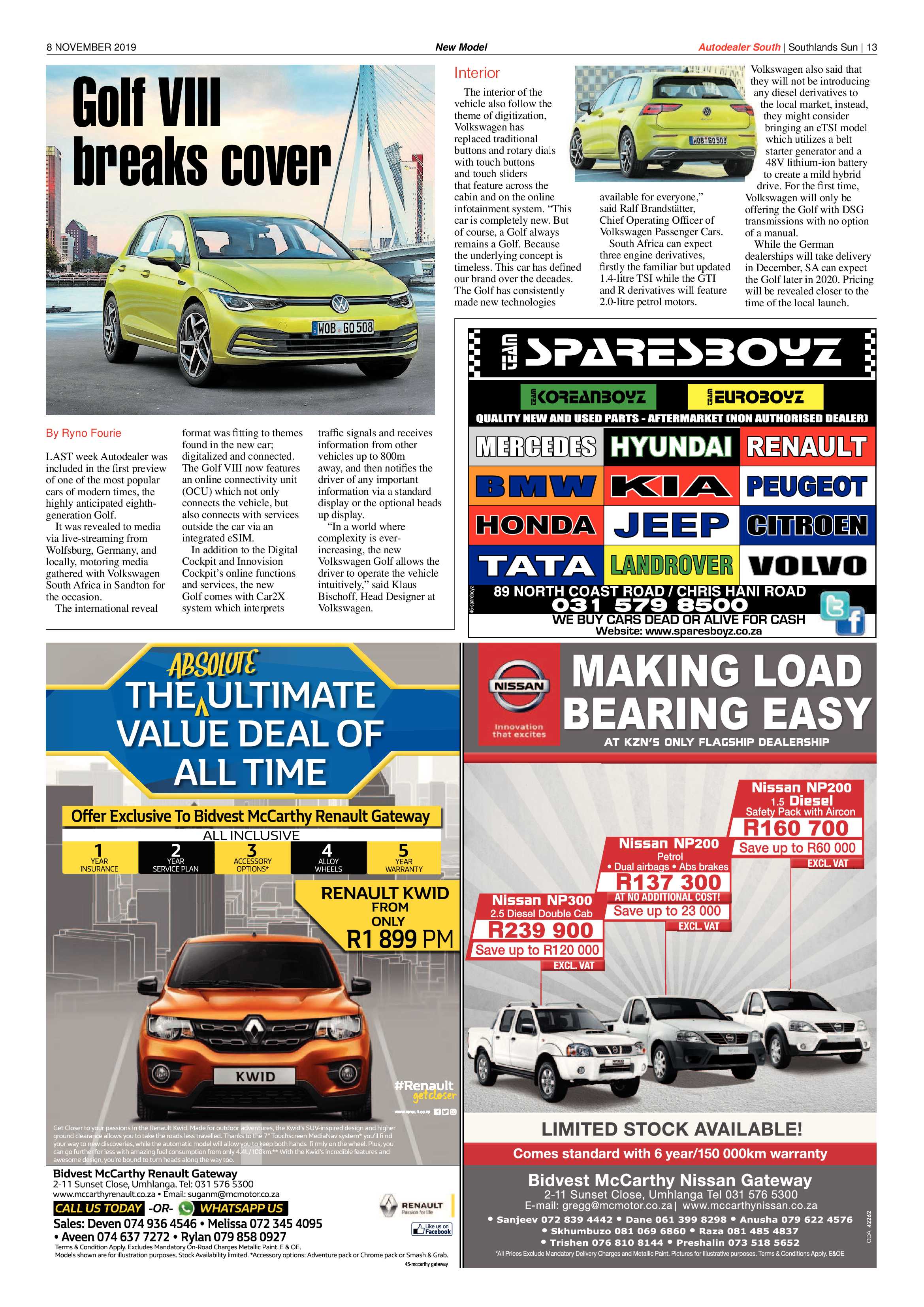 Southlands Sun 08 November 2019 page 13