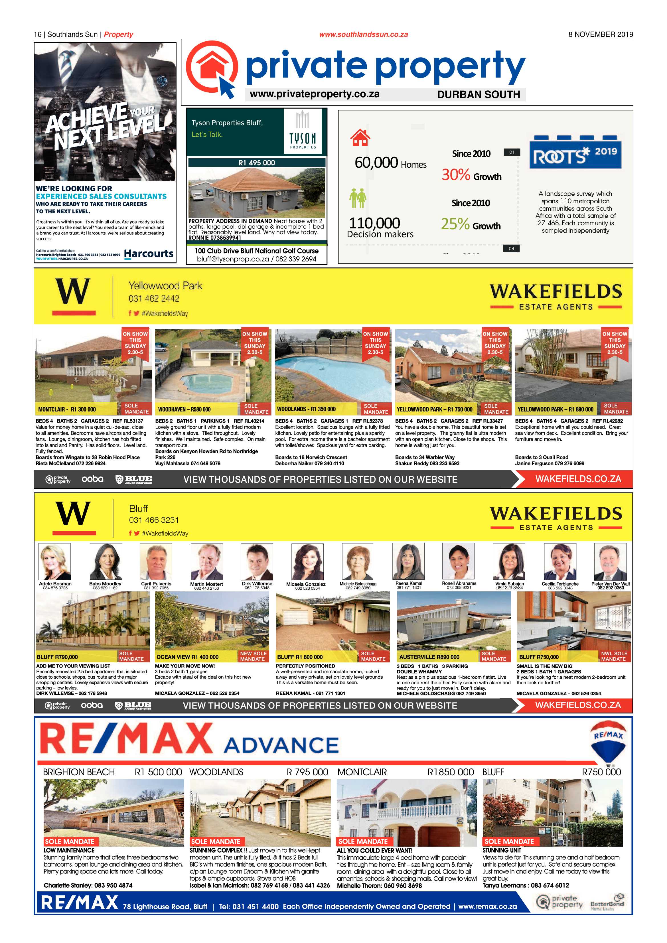 Southlands Sun 08 November 2019 page 16