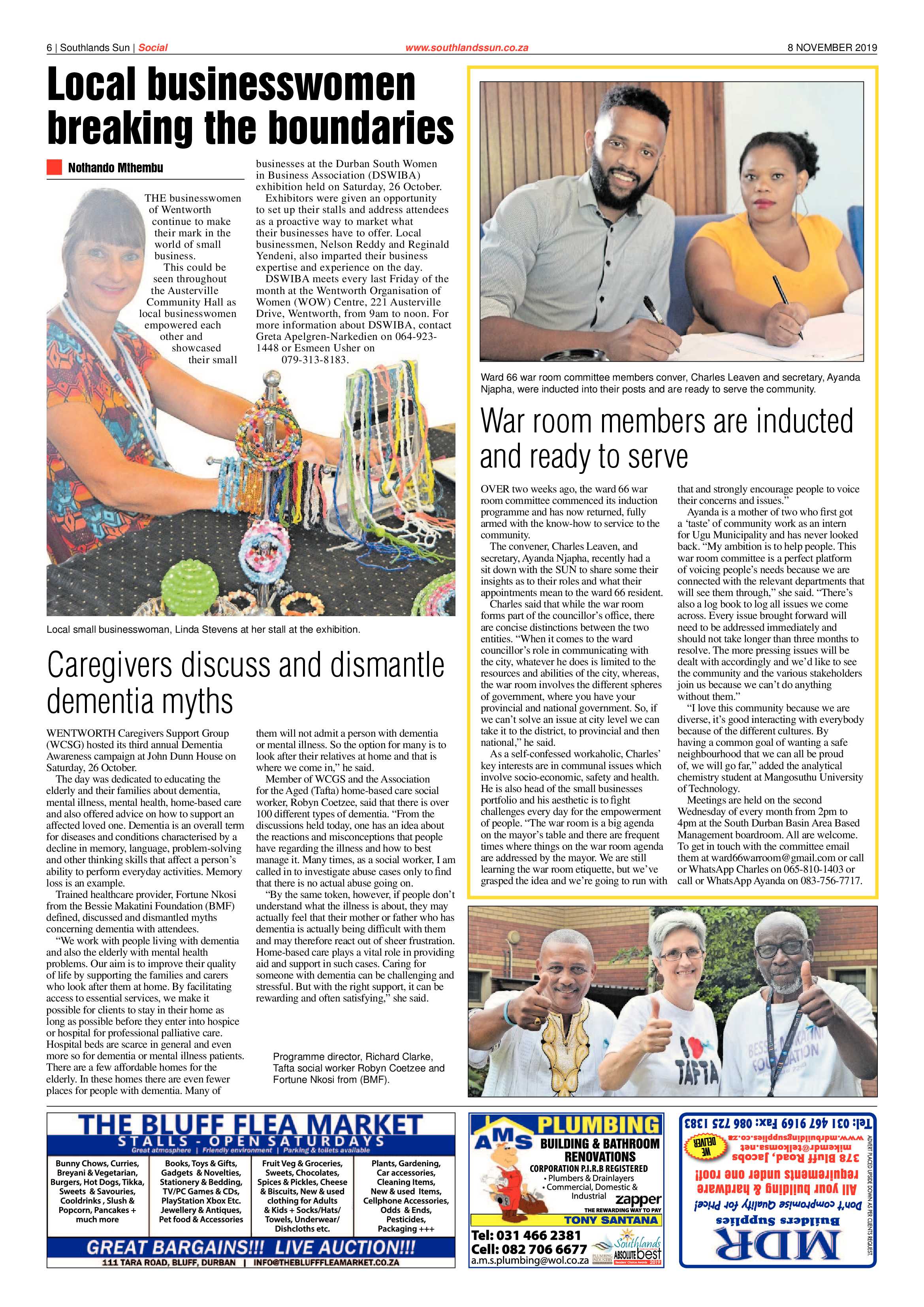 Southlands Sun 08 November 2019 page 6