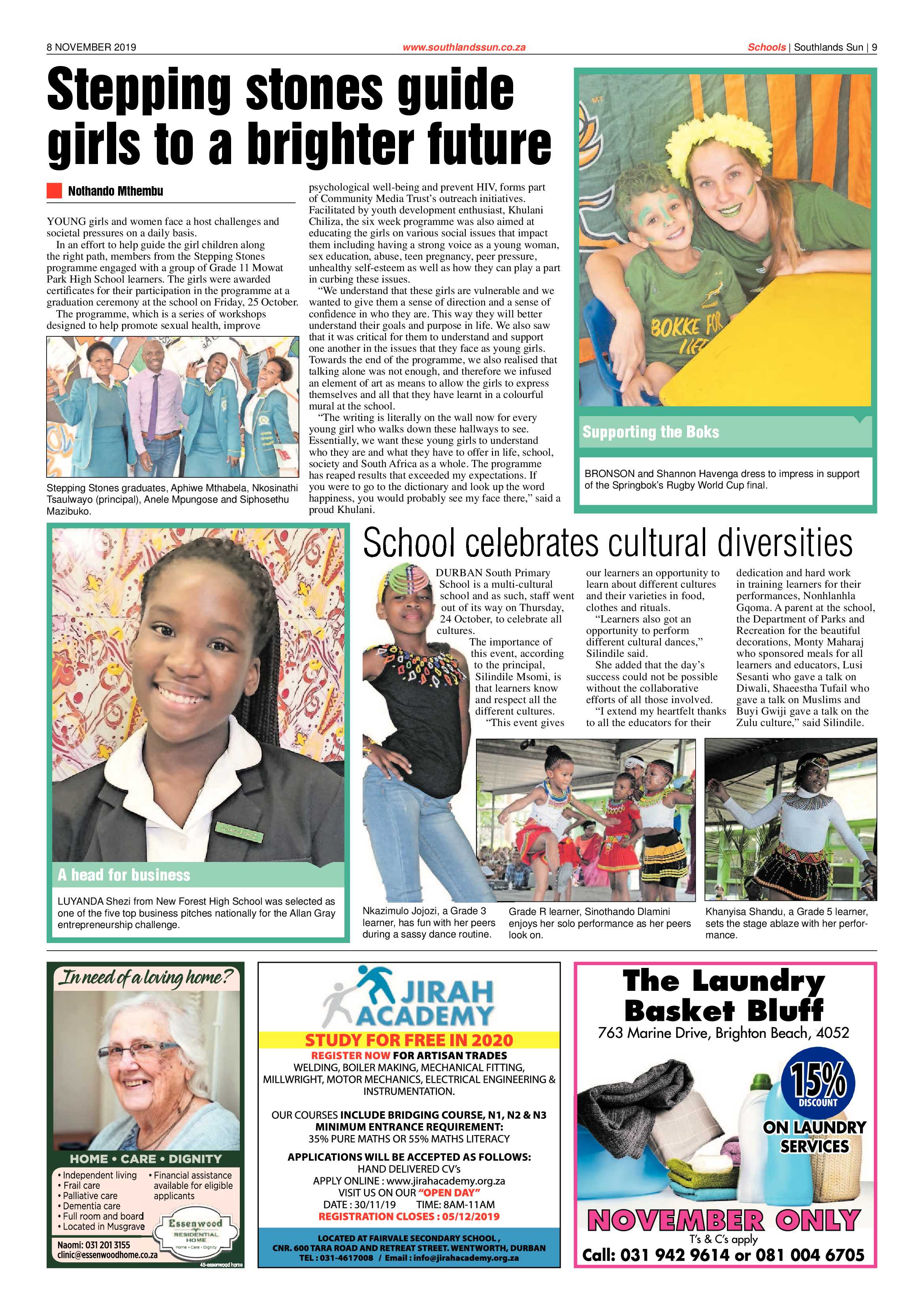 Southlands Sun 08 November 2019 page 9