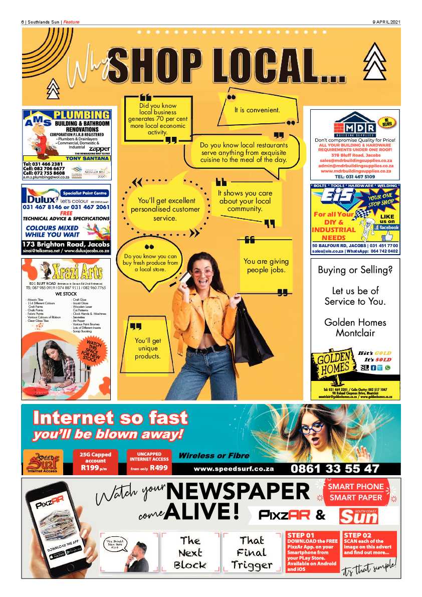 Southlands Sun 9 April 2021 page 6