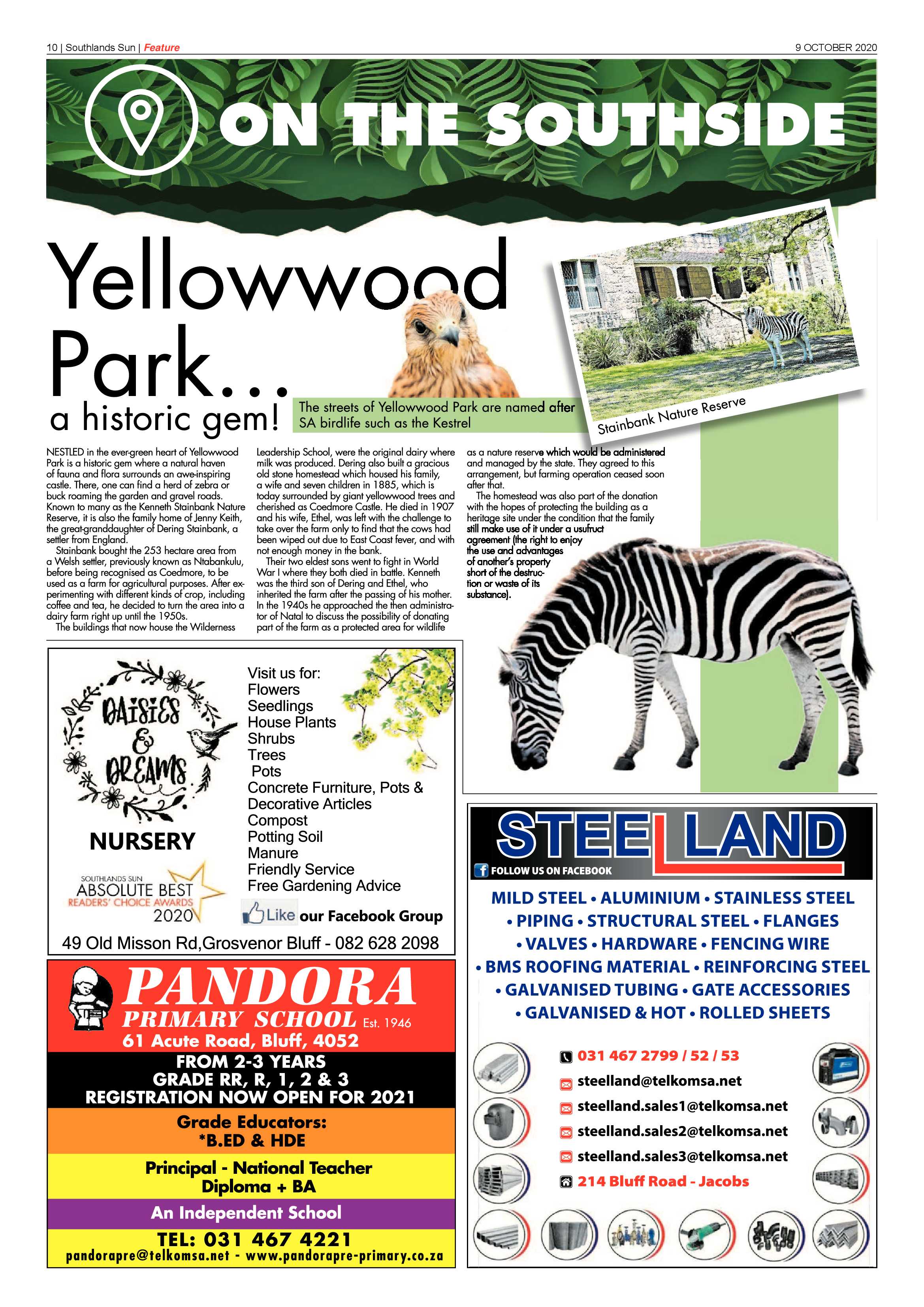 Southlands Sun 9 October 2020 page 10