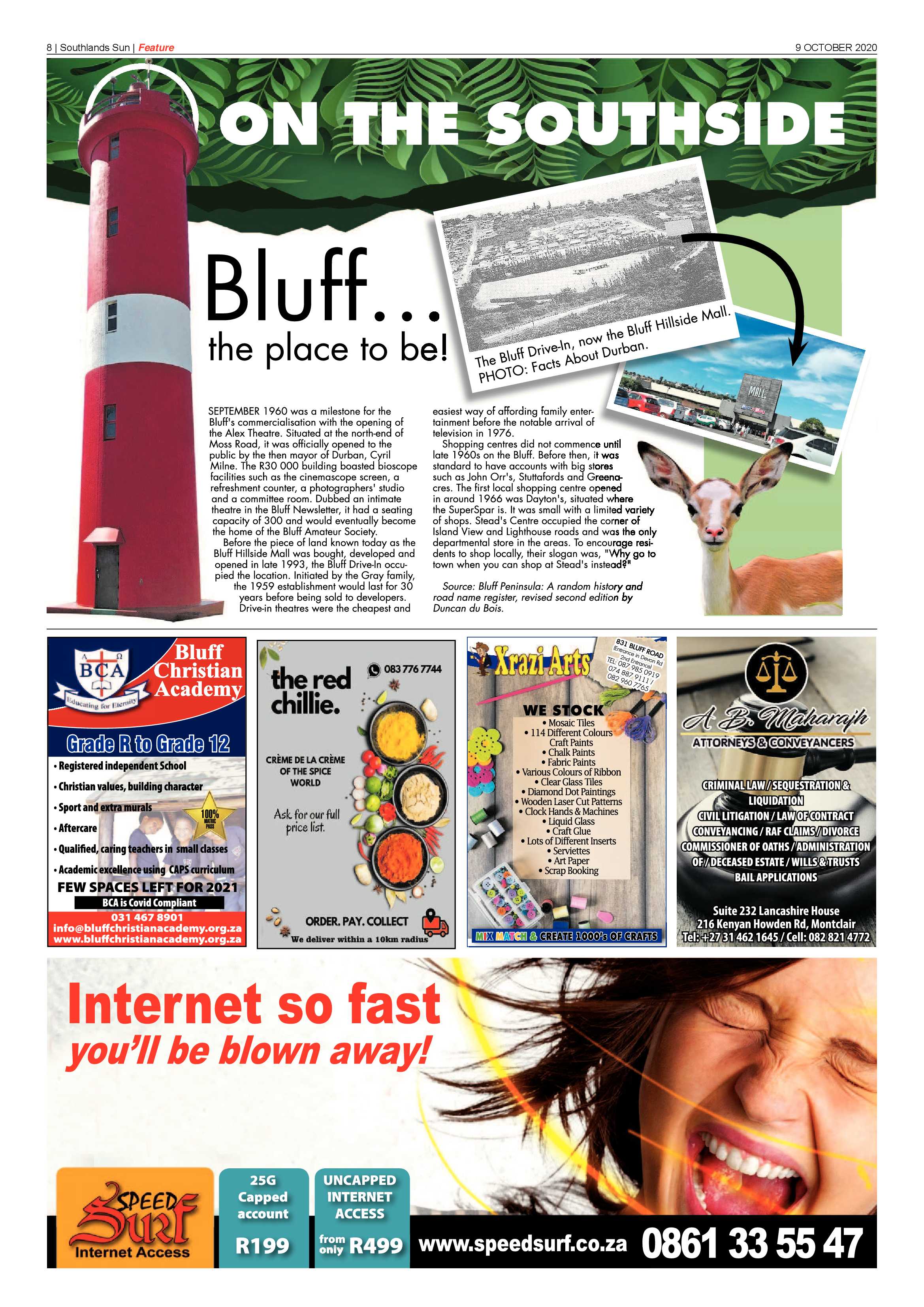 Southlands Sun 9 October 2020 page 8